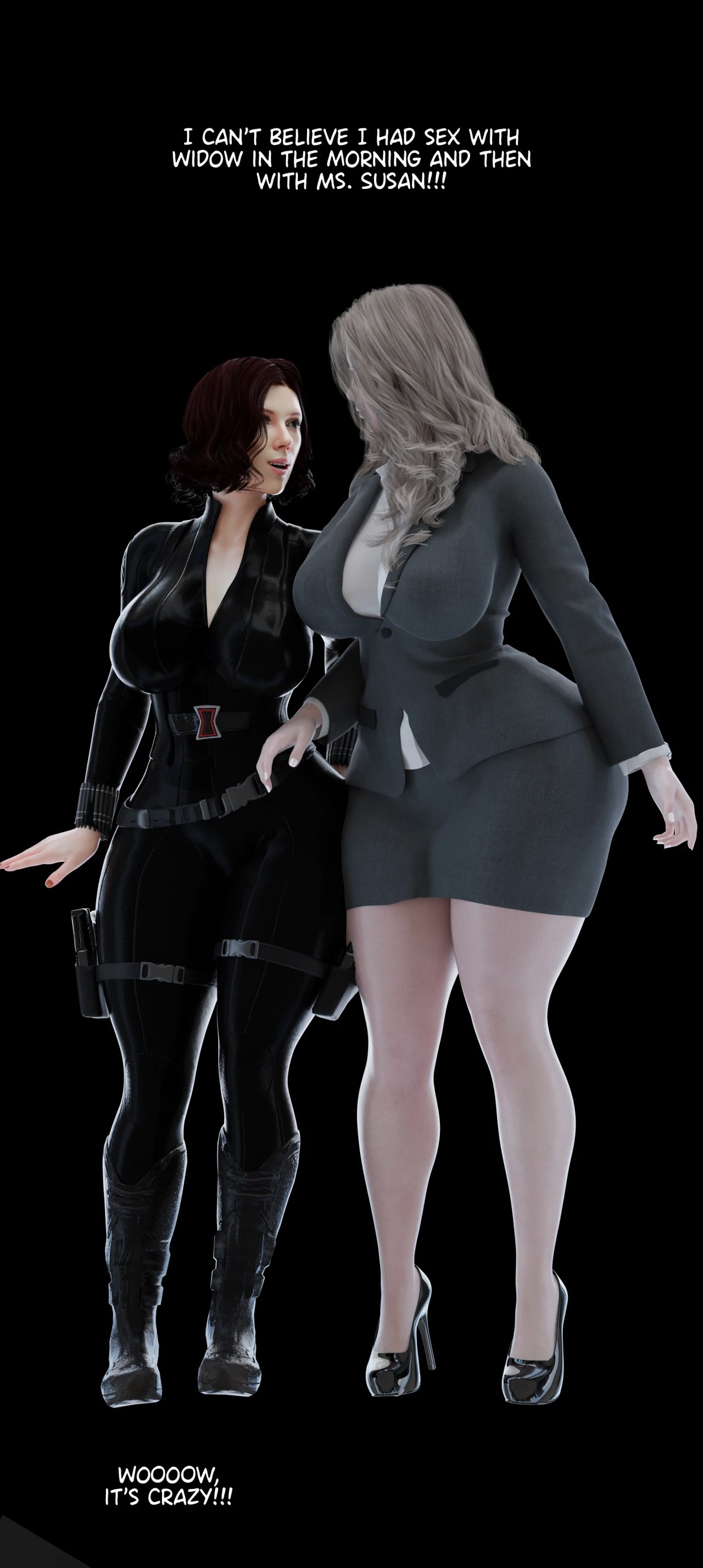 My Neighbor's Widow [Rose Blue 3D] - Chapter 18 — Page 101
