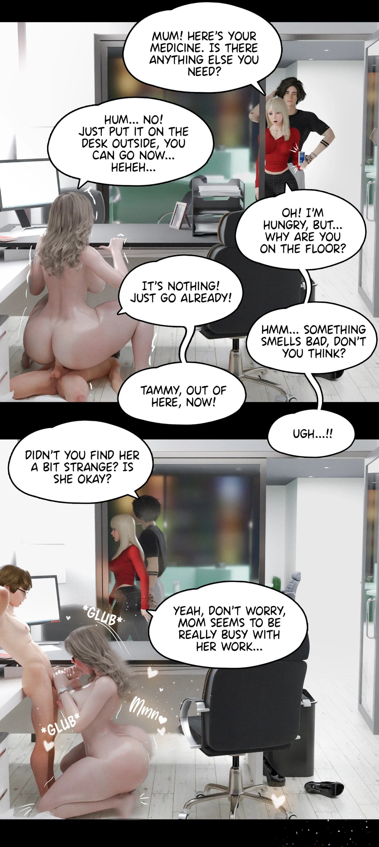 My Neighbor's Widow [Rose Blue 3D] - Chapter 18 — Page 80
