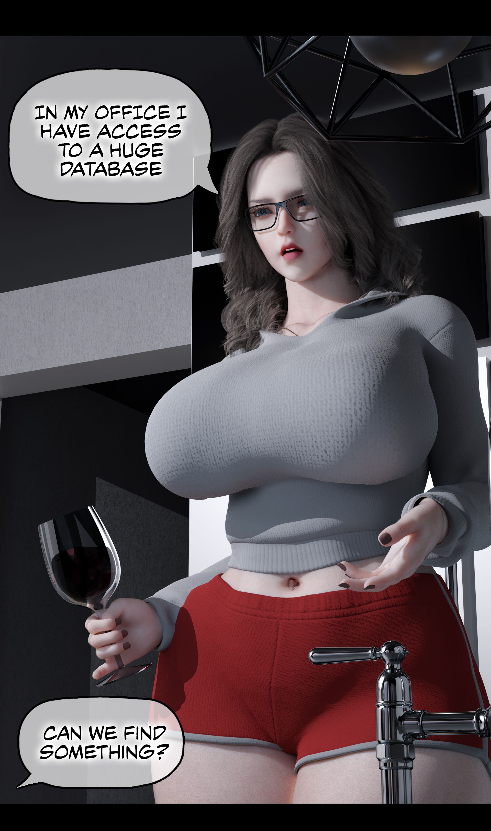 My Neighbor's Widow [Rose Blue 3D] - Chapter 2 — Page 34