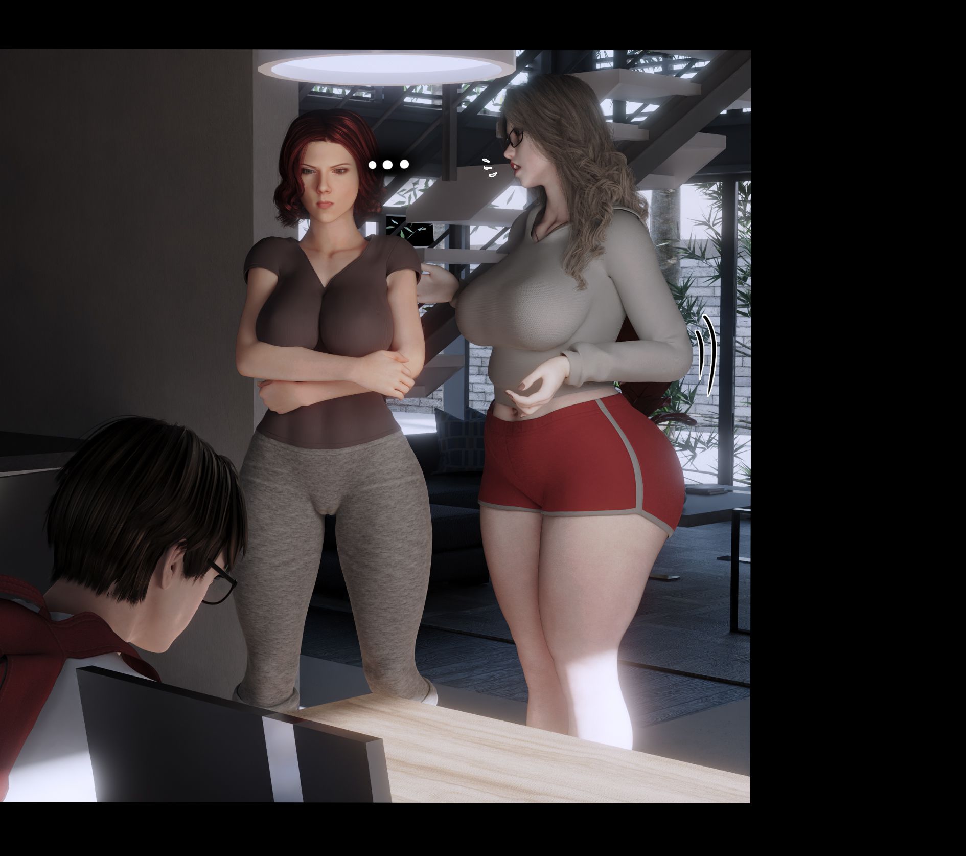 My Neighbor's Widow [Rose Blue 3D] - Chapter 2 — Page 47