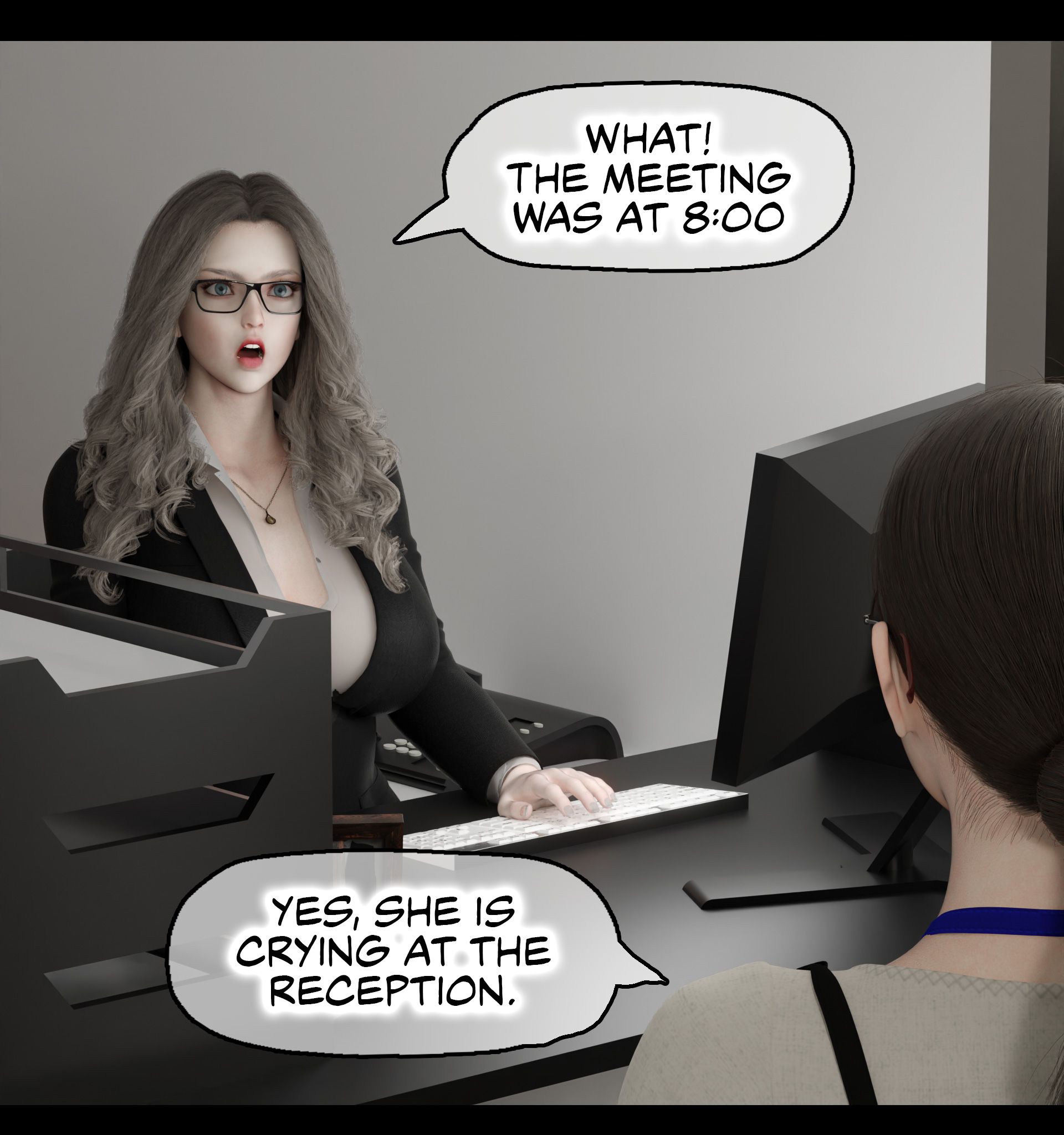 My Neighbor's Widow [Rose Blue 3D] - Chapter 2 — Page 9