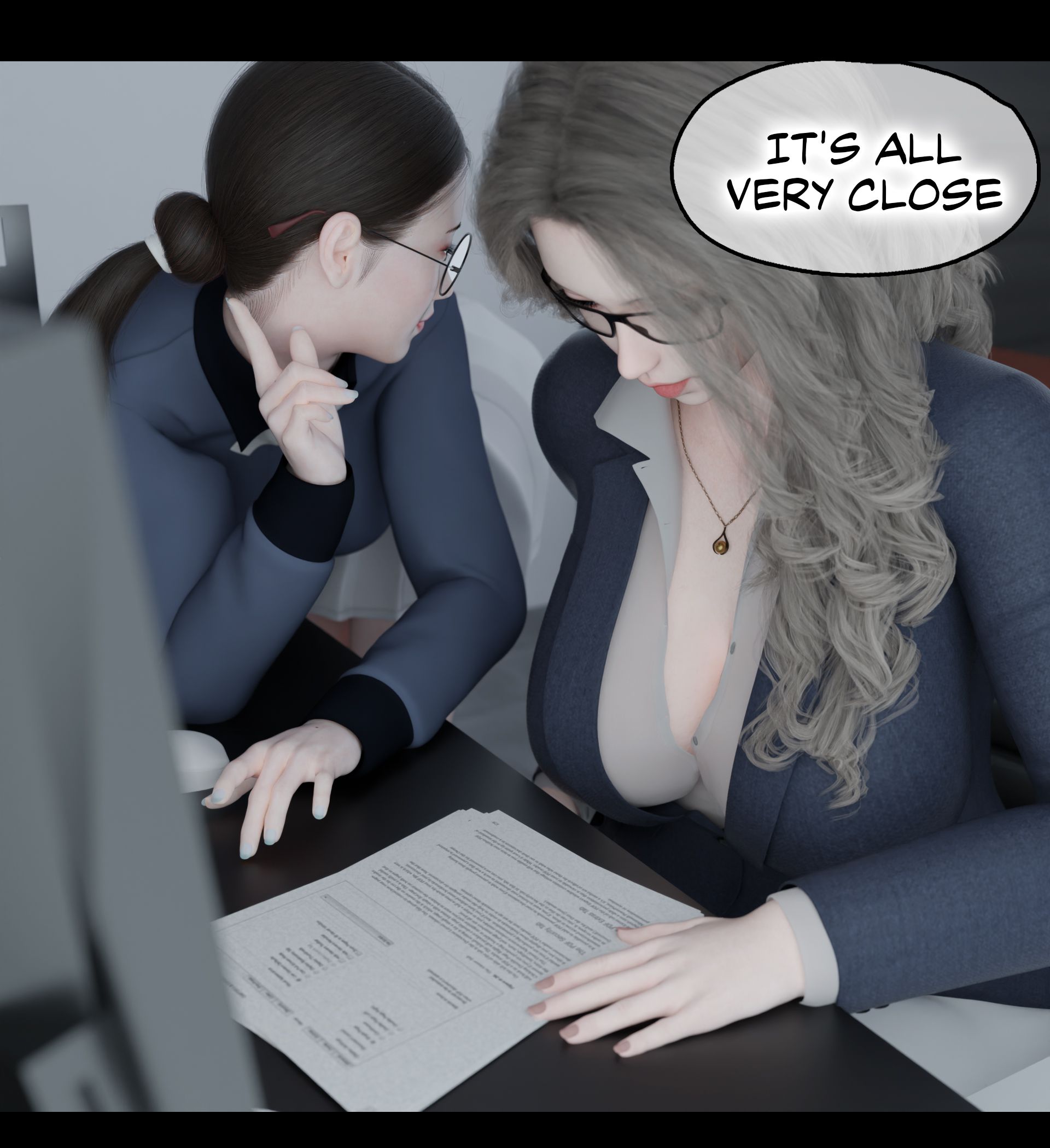 My Neighbor's Widow [Rose Blue 3D] - Chapter 2 — Page 97