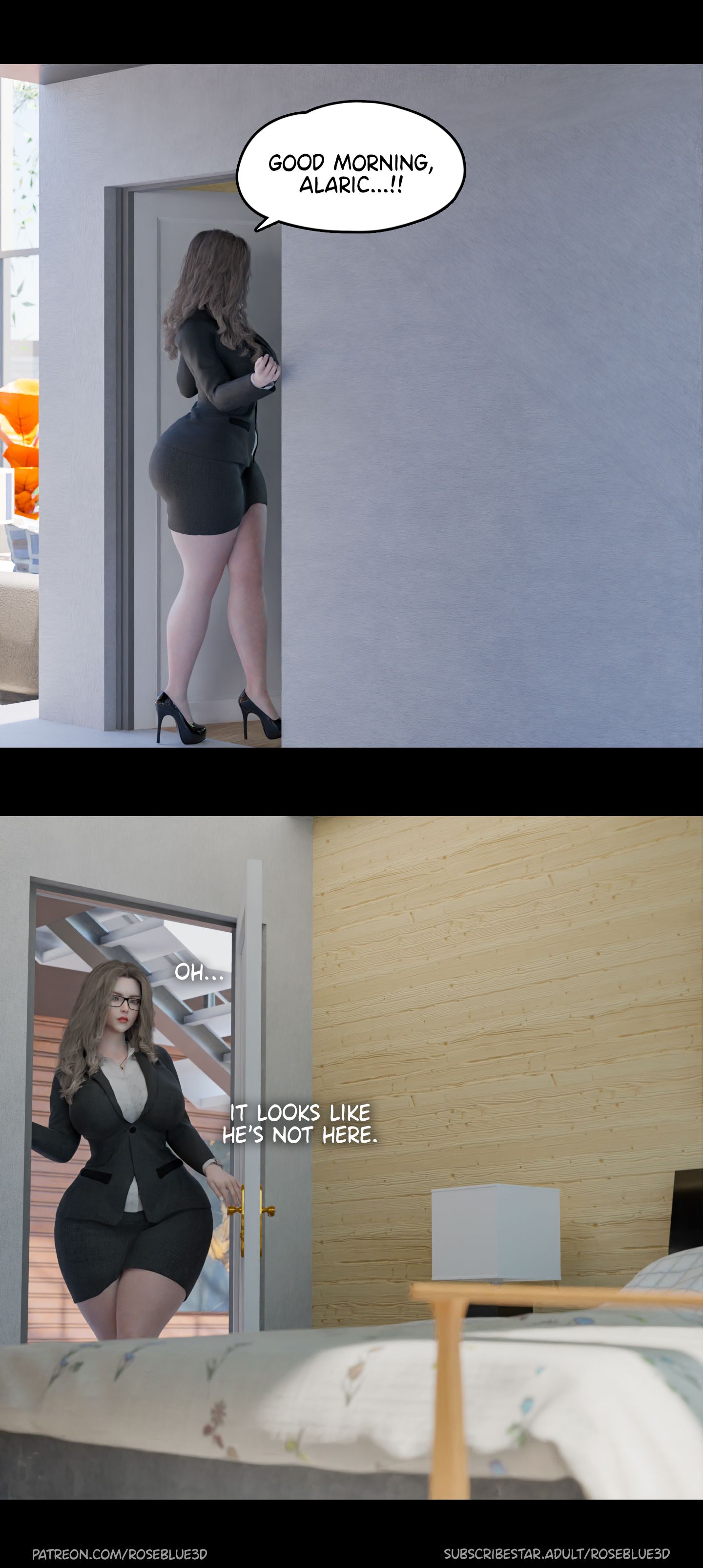 My Neighbor's Widow [Rose Blue 3D] - Chapter 26 — Page 34