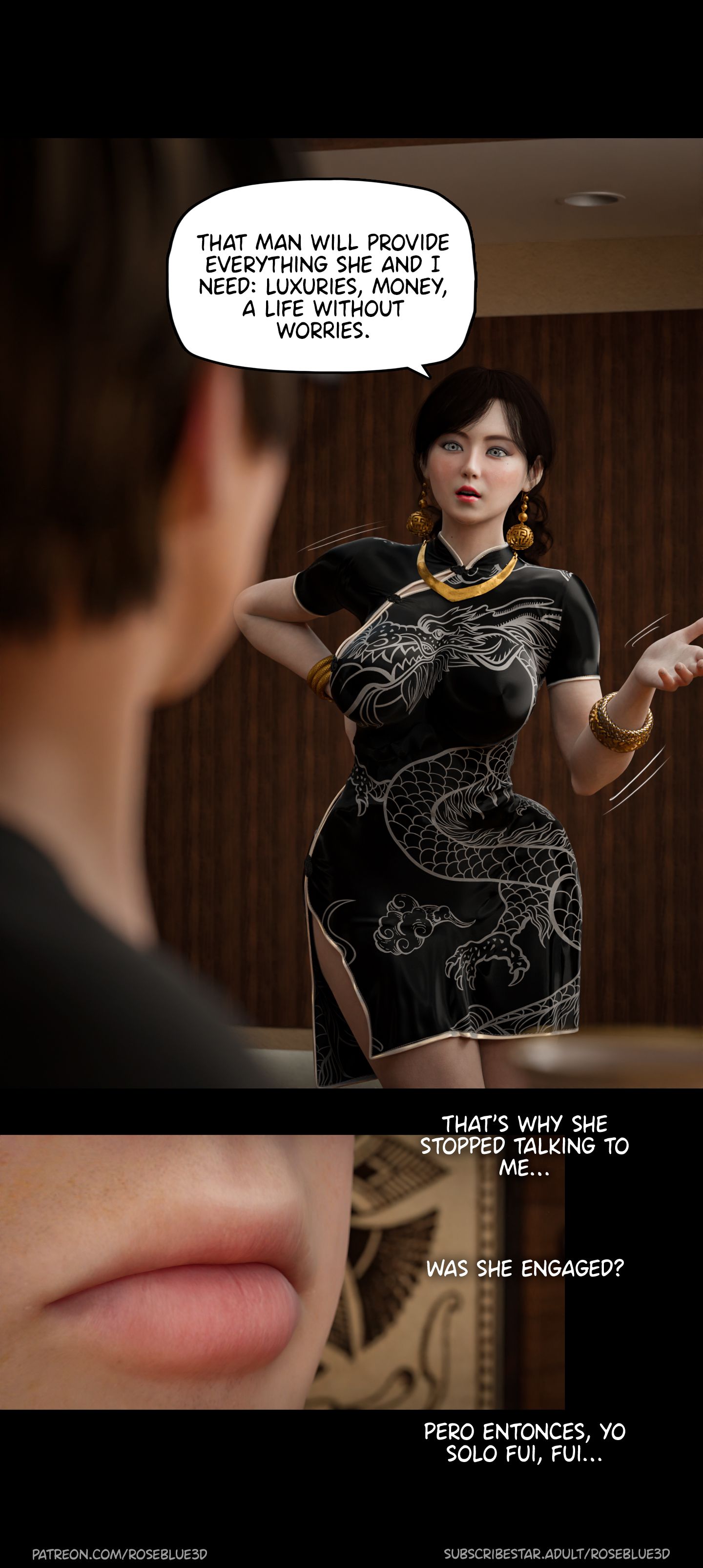 My Neighbor's Widow [Rose Blue 3D] - Chapter 26 — Page 44