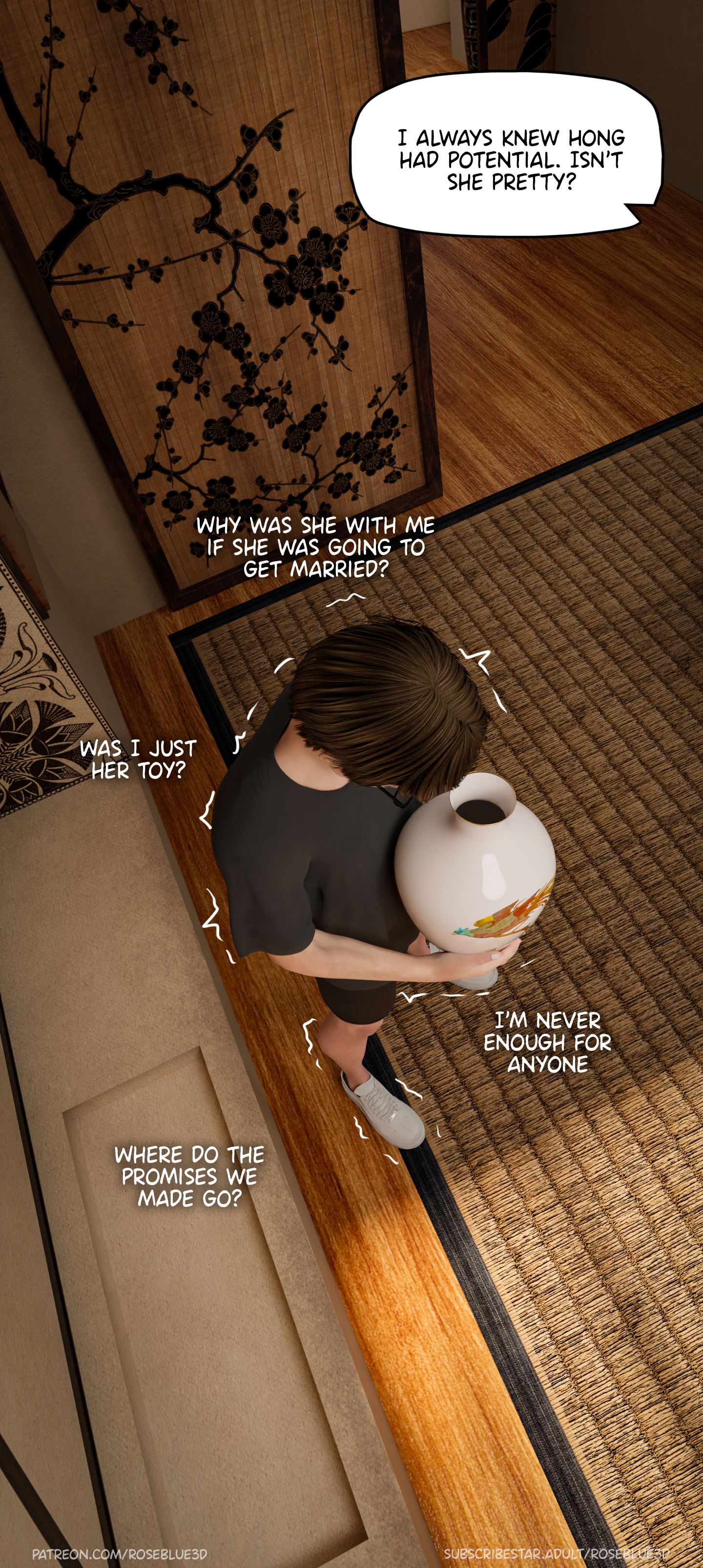 My Neighbor's Widow [Rose Blue 3D] - Chapter 26 — Page 46