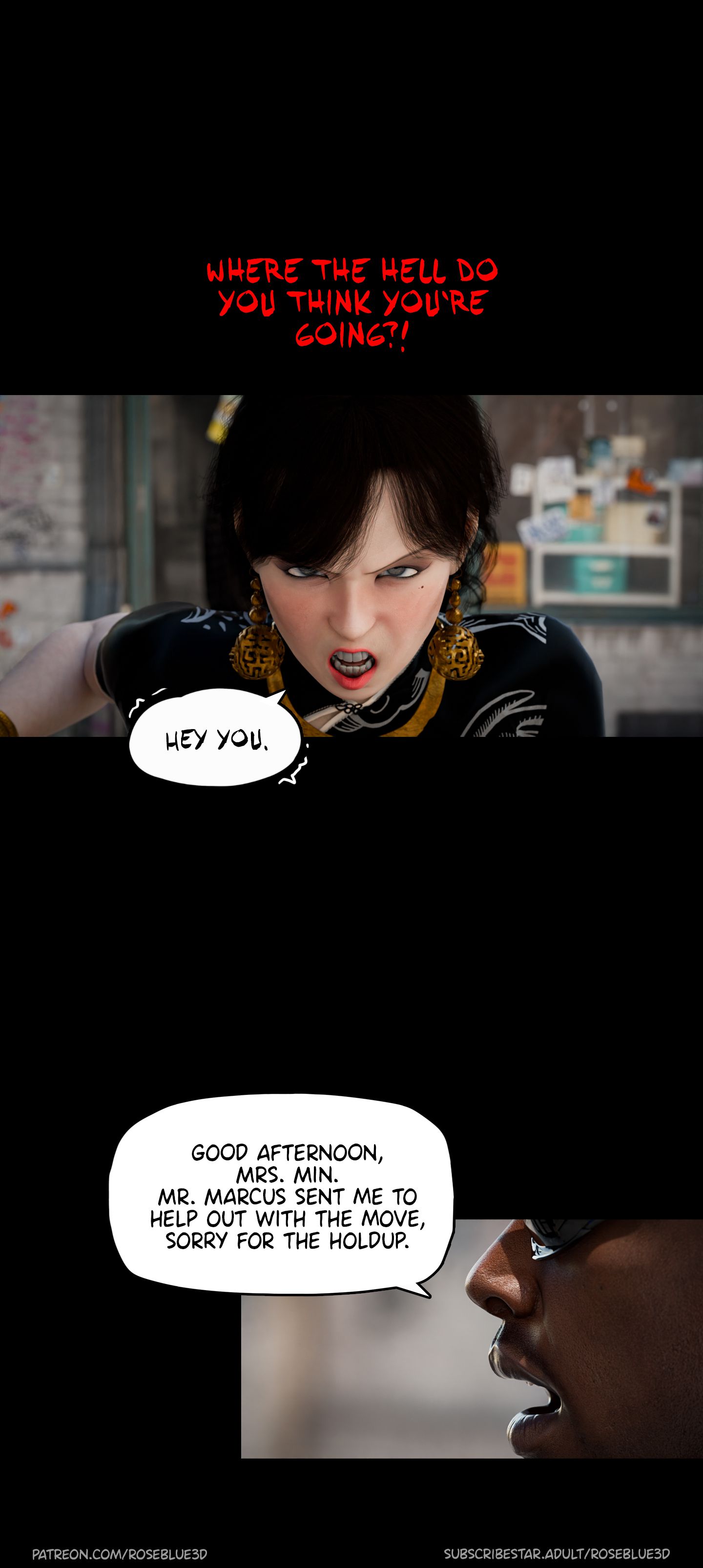 My Neighbor's Widow [Rose Blue 3D] - Chapter 26 — Page 74