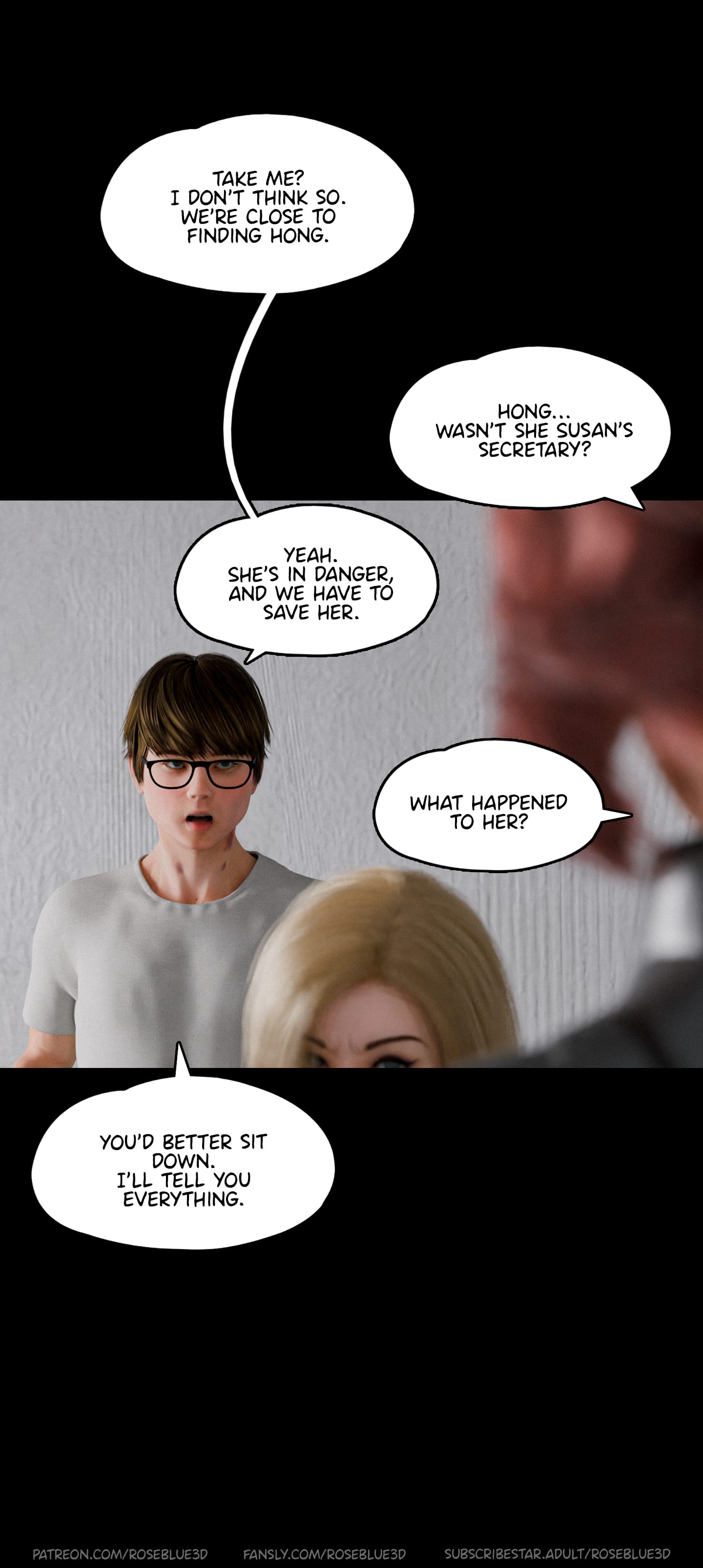 My Neighbor's Widow [Rose Blue 3D] - Chapter 47 — Page 14