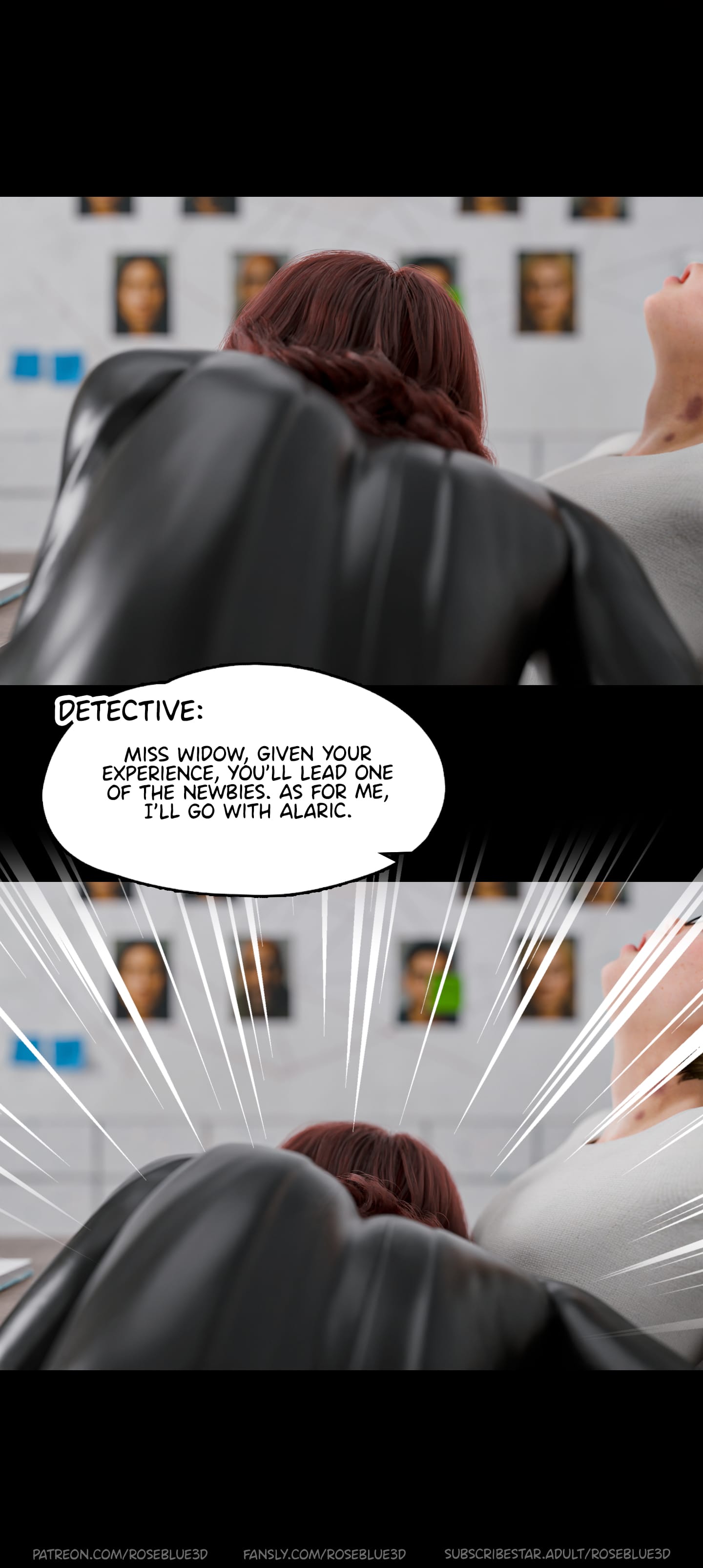 My Neighbor's Widow [Rose Blue 3D] - Chapter 47 — Page 69