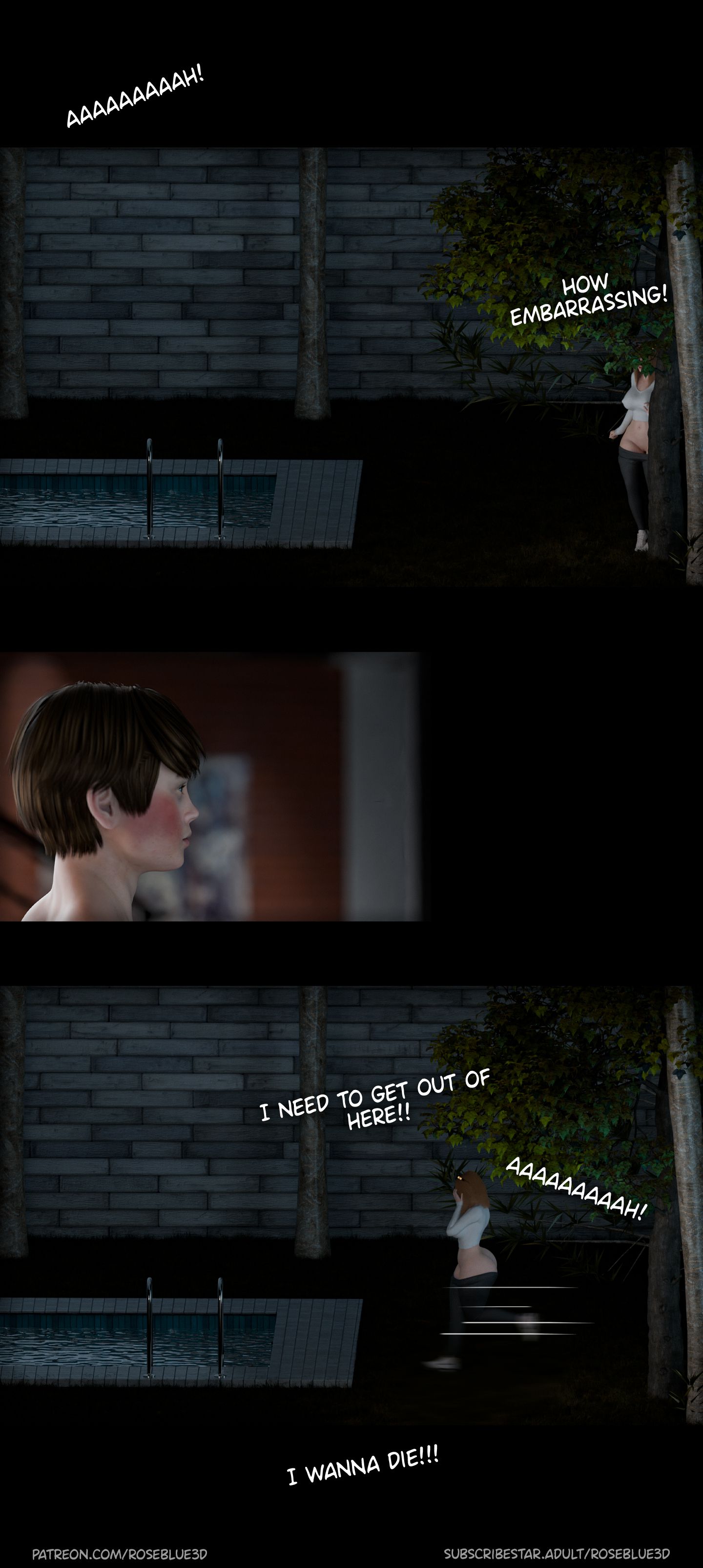 My Neighbor's Widow [Rose Blue 3D] - Chapter 29 — Page 87