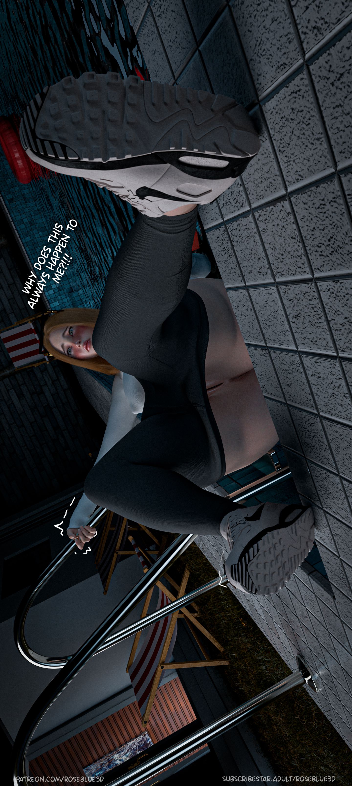 My Neighbor's Widow [Rose Blue 3D] - Chapter 29 — Page 94