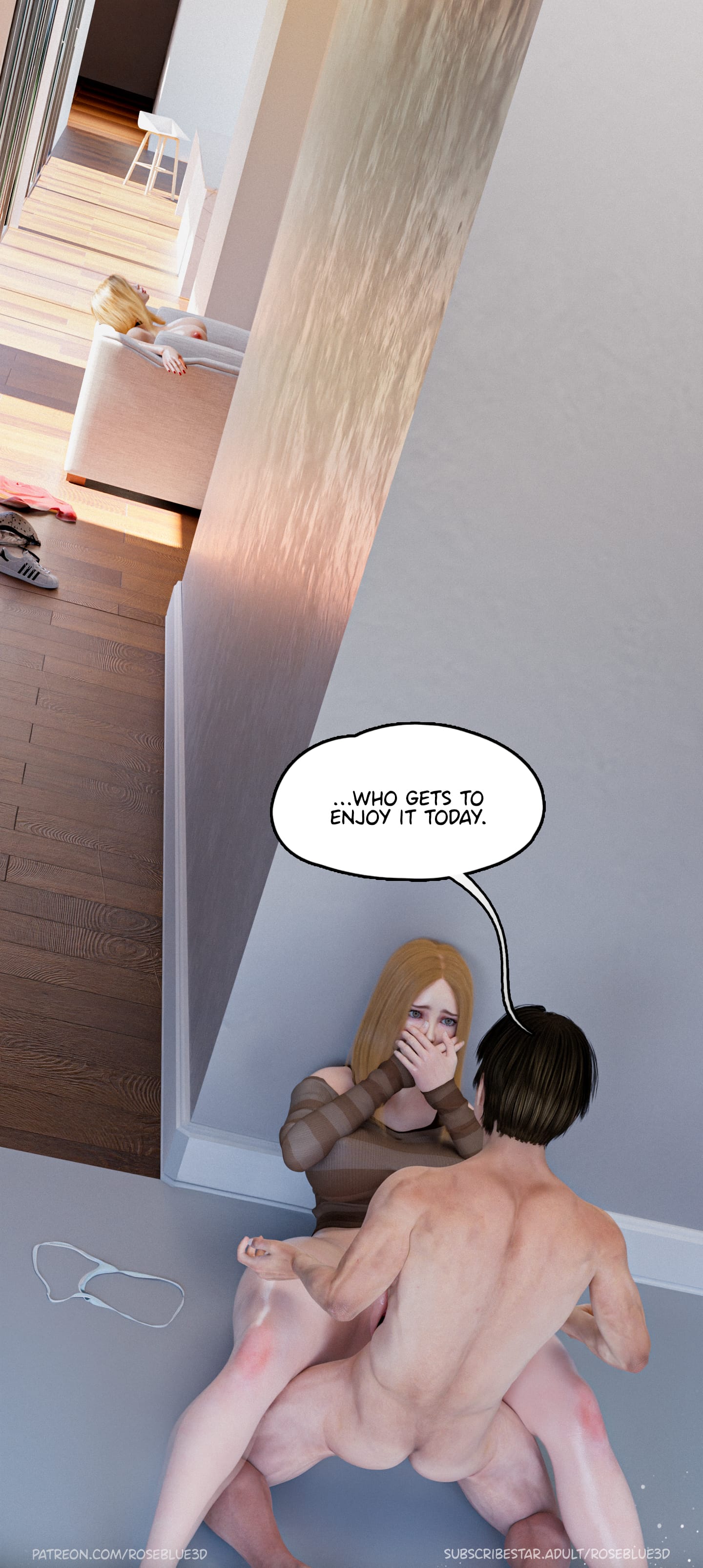 My Neighbor's Widow [Rose Blue 3D] - Chapter 42 — Page 94