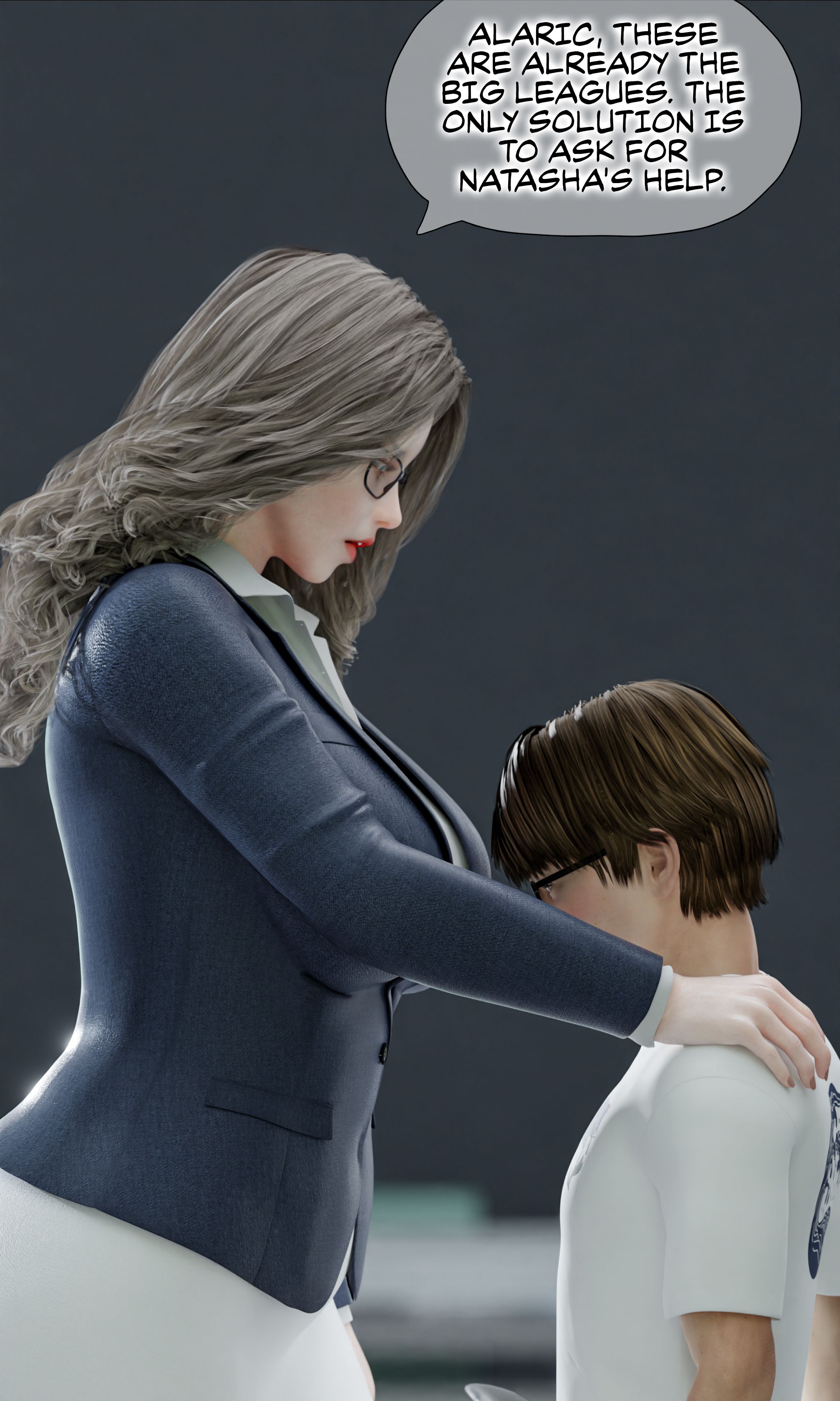 My Neighbor's Widow [Rose Blue 3D] - Chapter 3 — Page 107