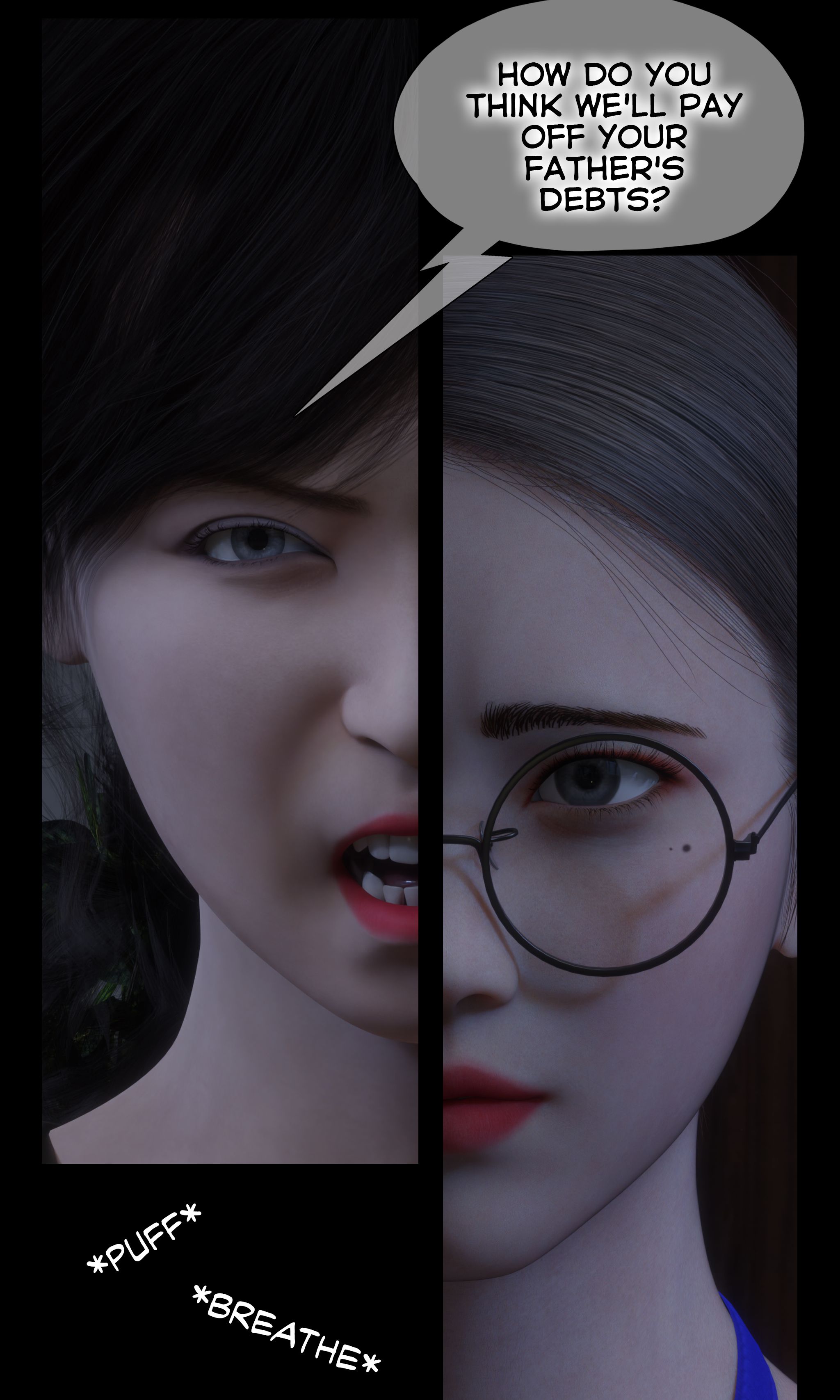 My Neighbor's Widow [Rose Blue 3D] - Chapter 3 — Page 11