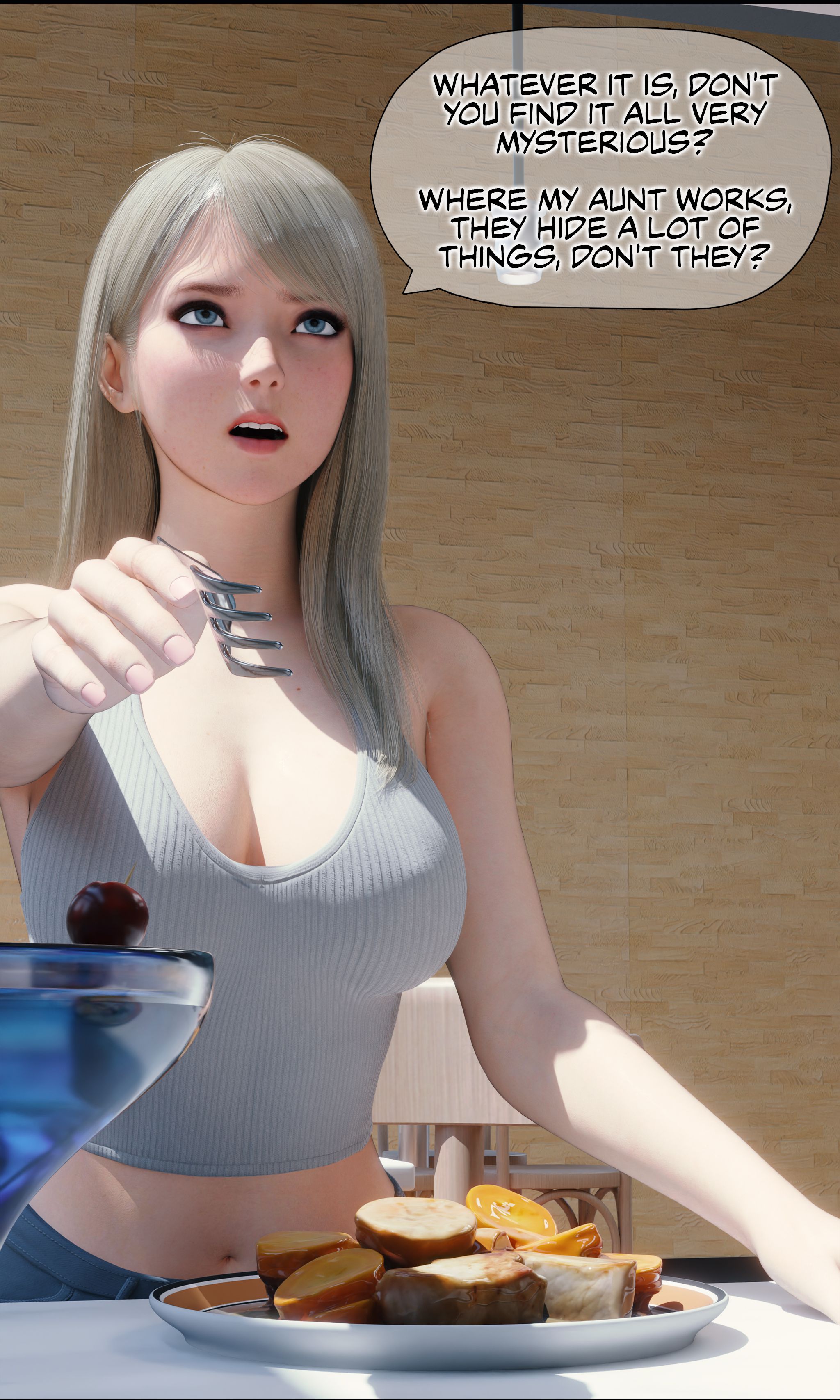My Neighbor's Widow [Rose Blue 3D] - Chapter 3 — Page 62