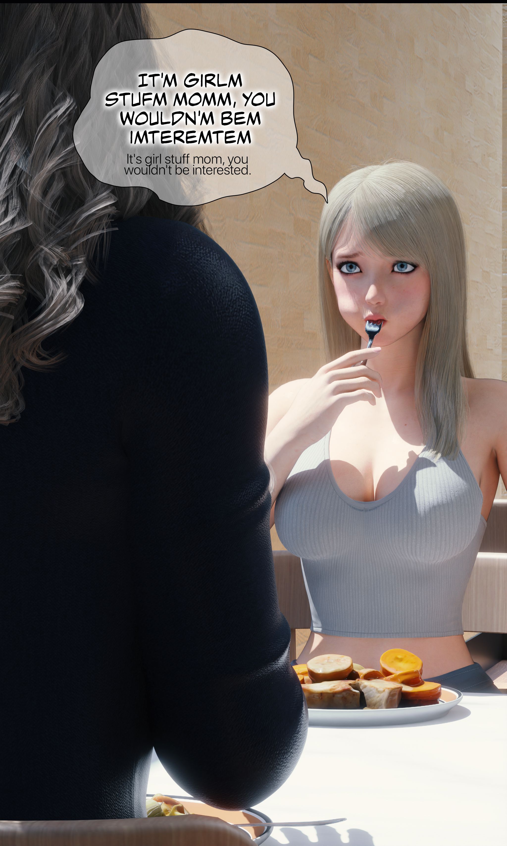 My Neighbor's Widow [Rose Blue 3D] - Chapter 3 — Page 69