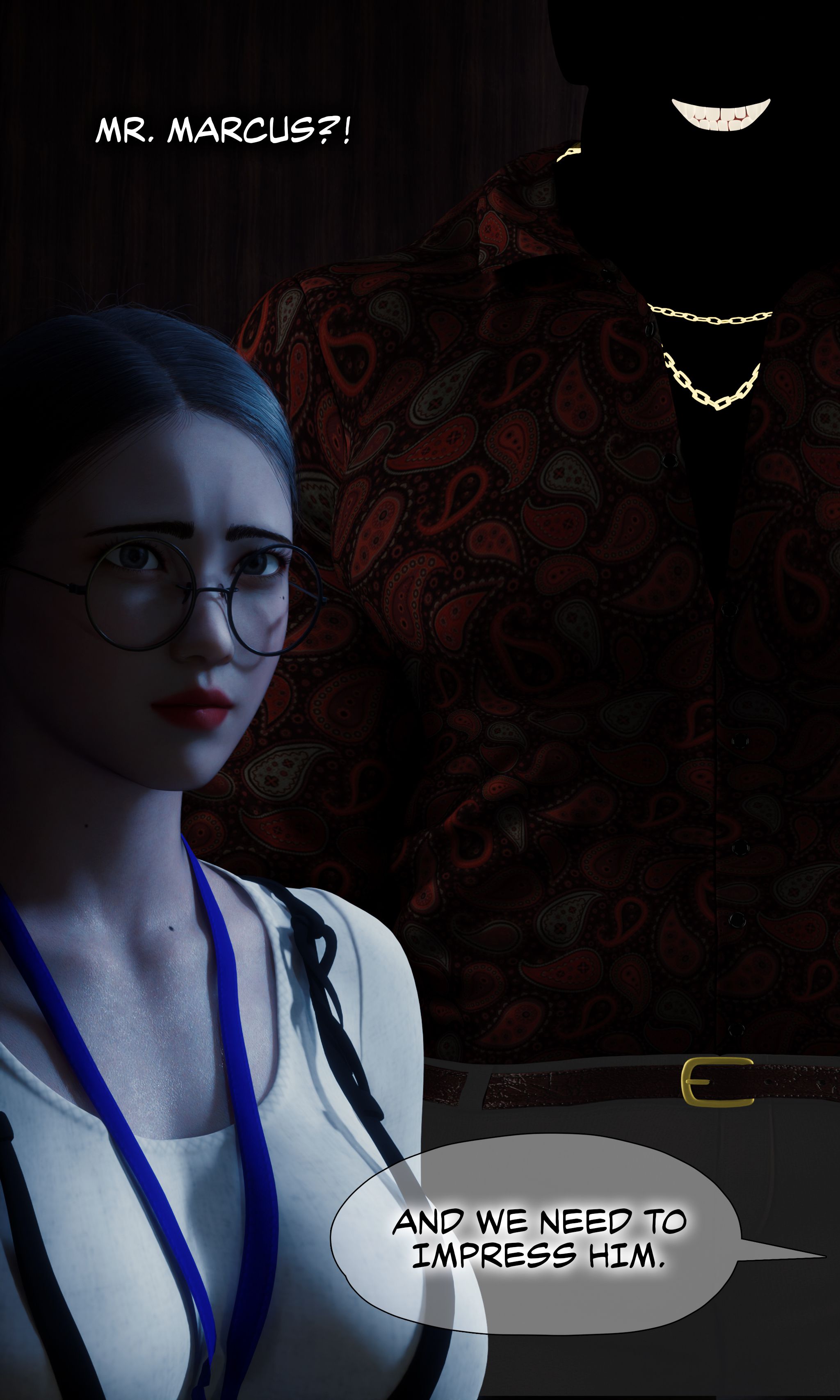 My Neighbor's Widow [Rose Blue 3D] - Chapter 3 — Page 9