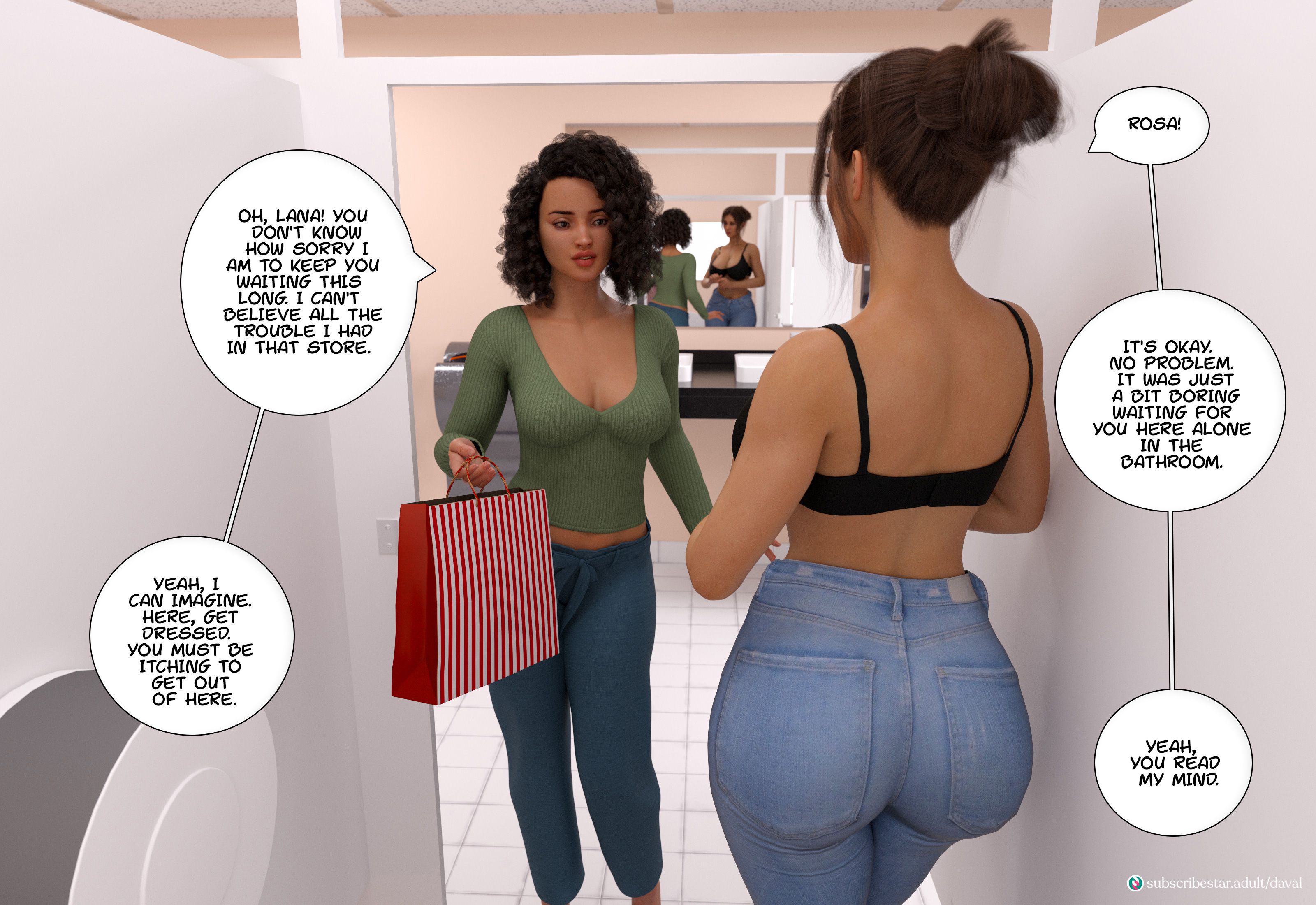Immoral Desires [Daval3D] - Chapter 5 — Page 135