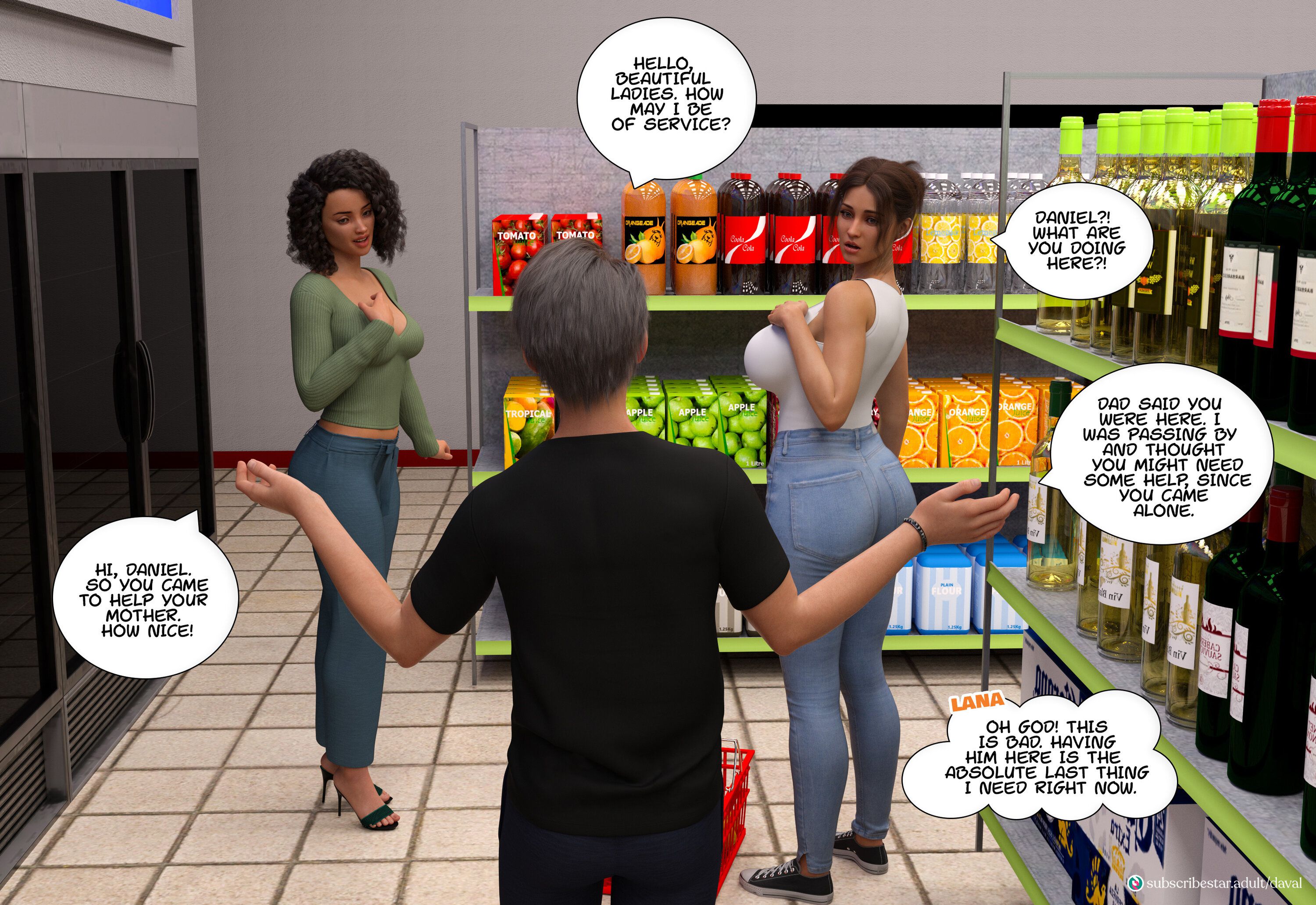 Immoral Desires [Daval3D] - Chapter 5 — Page 19