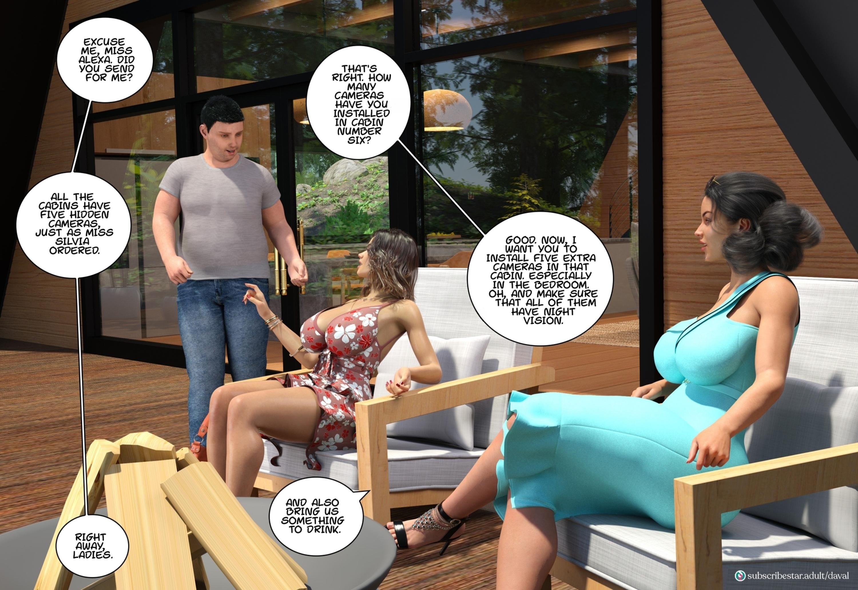 Immoral Desires [Daval3D] - Chapter 14 — Page 55