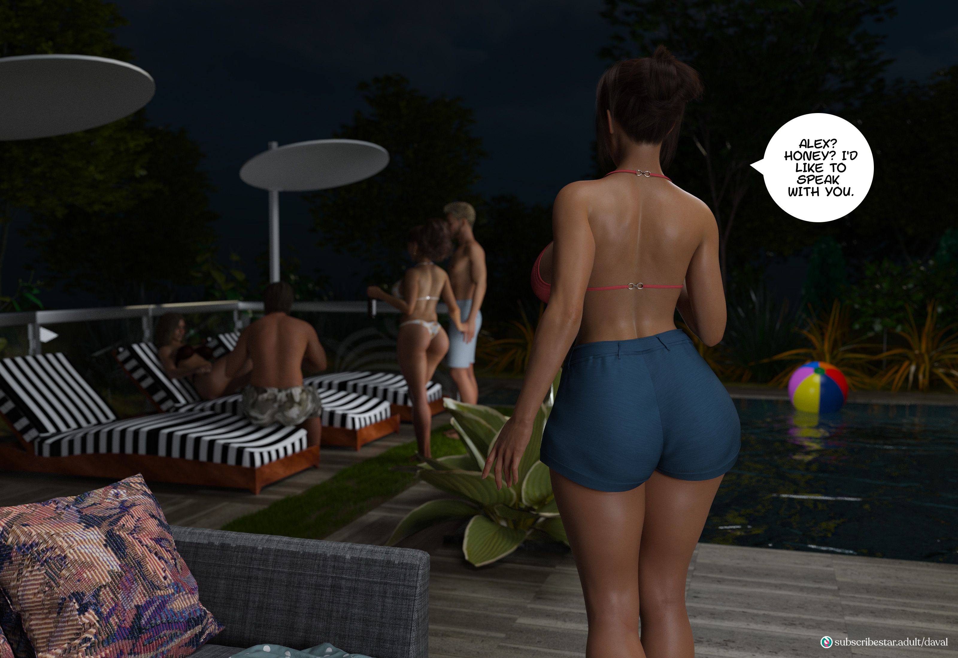 Immoral Desires [Daval3D] - Chapter 9 — Page 135