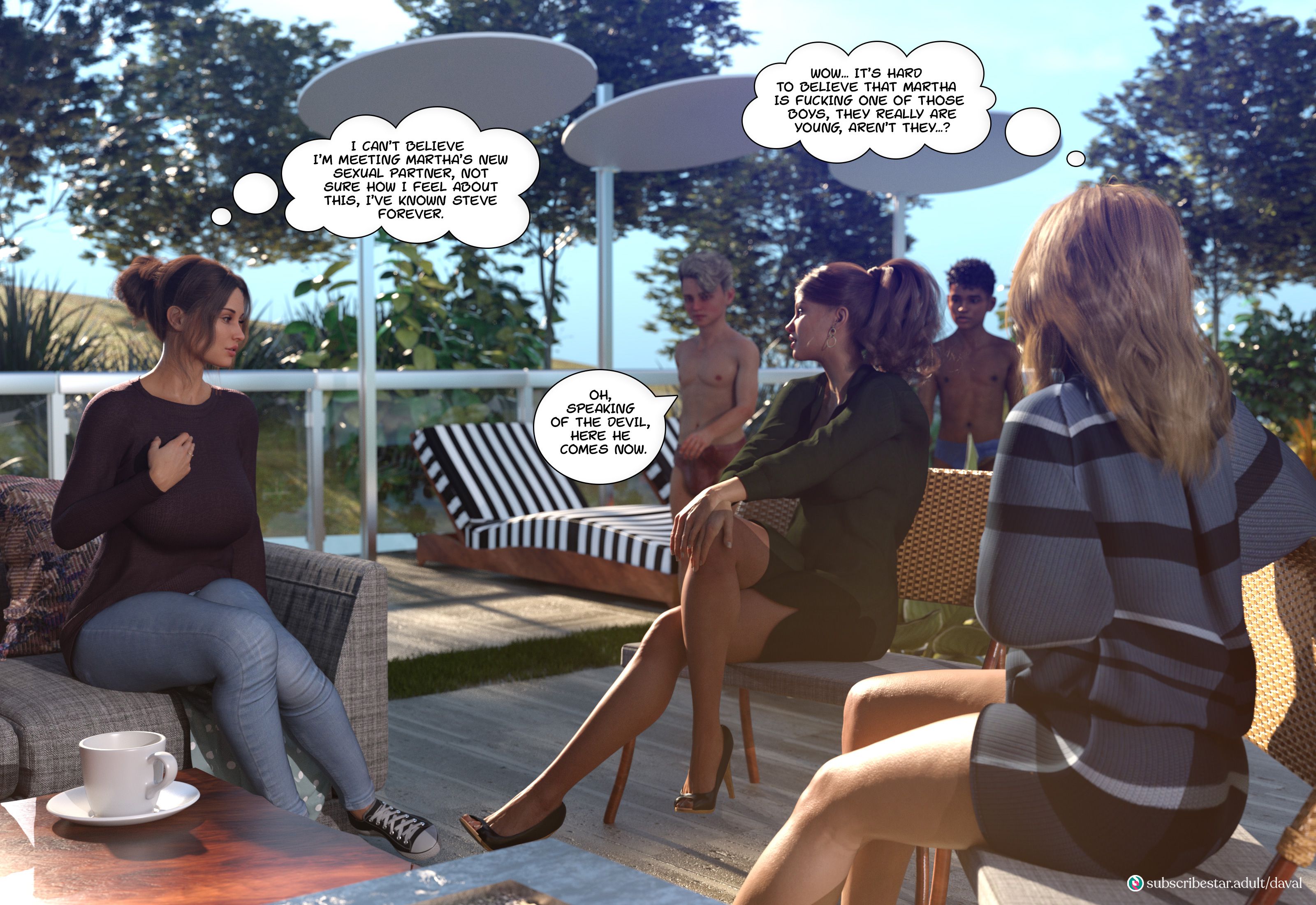 Immoral Desires [Daval3D] - Chapter 1 — Page 13