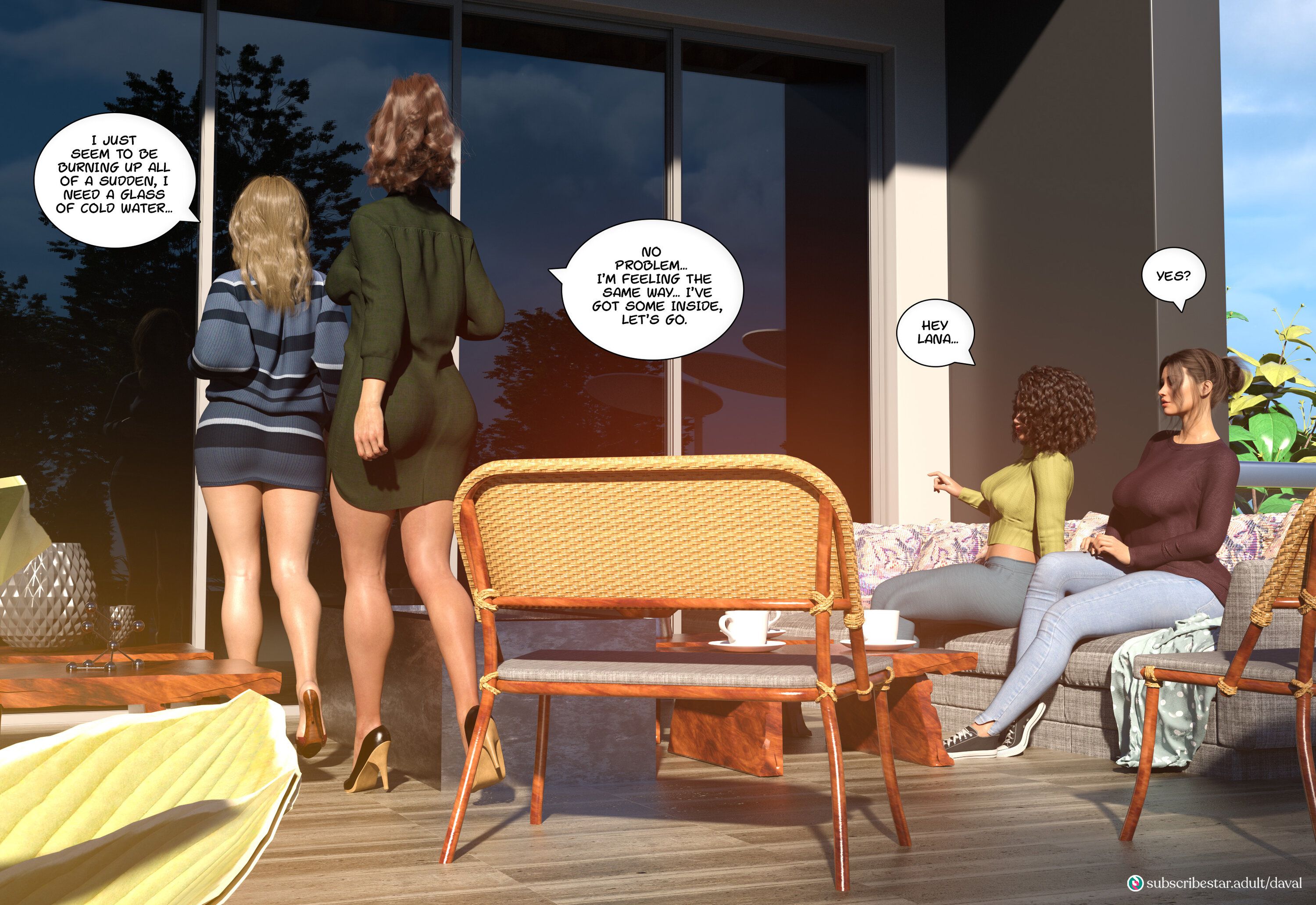 Immoral Desires [Daval3D] - Chapter 1 — Page 20