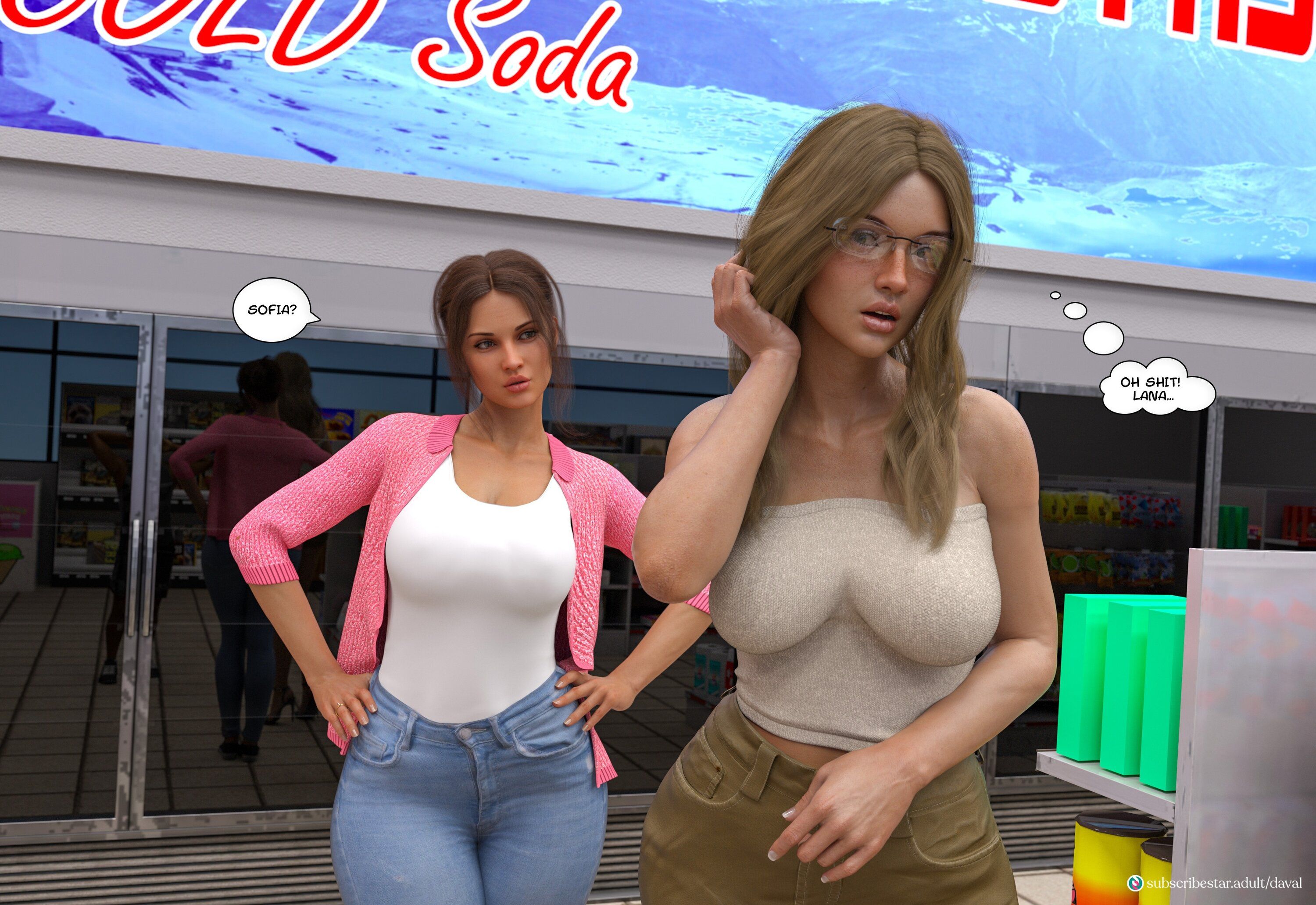 Immoral Desires [Daval3D] - Chapter 1 — Page 73