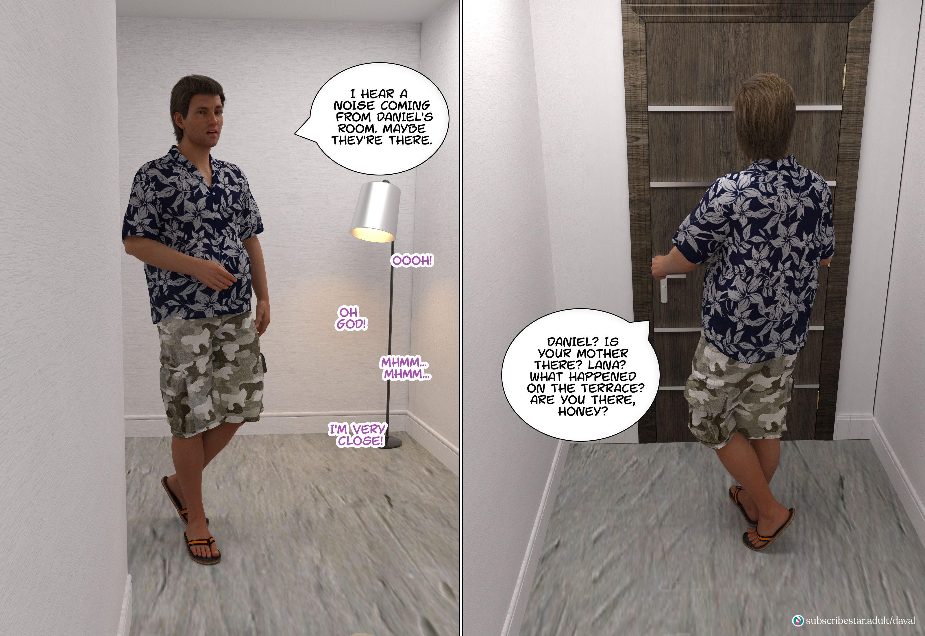 Immoral Desires [Daval3D] - Chapter 8 — Page 59