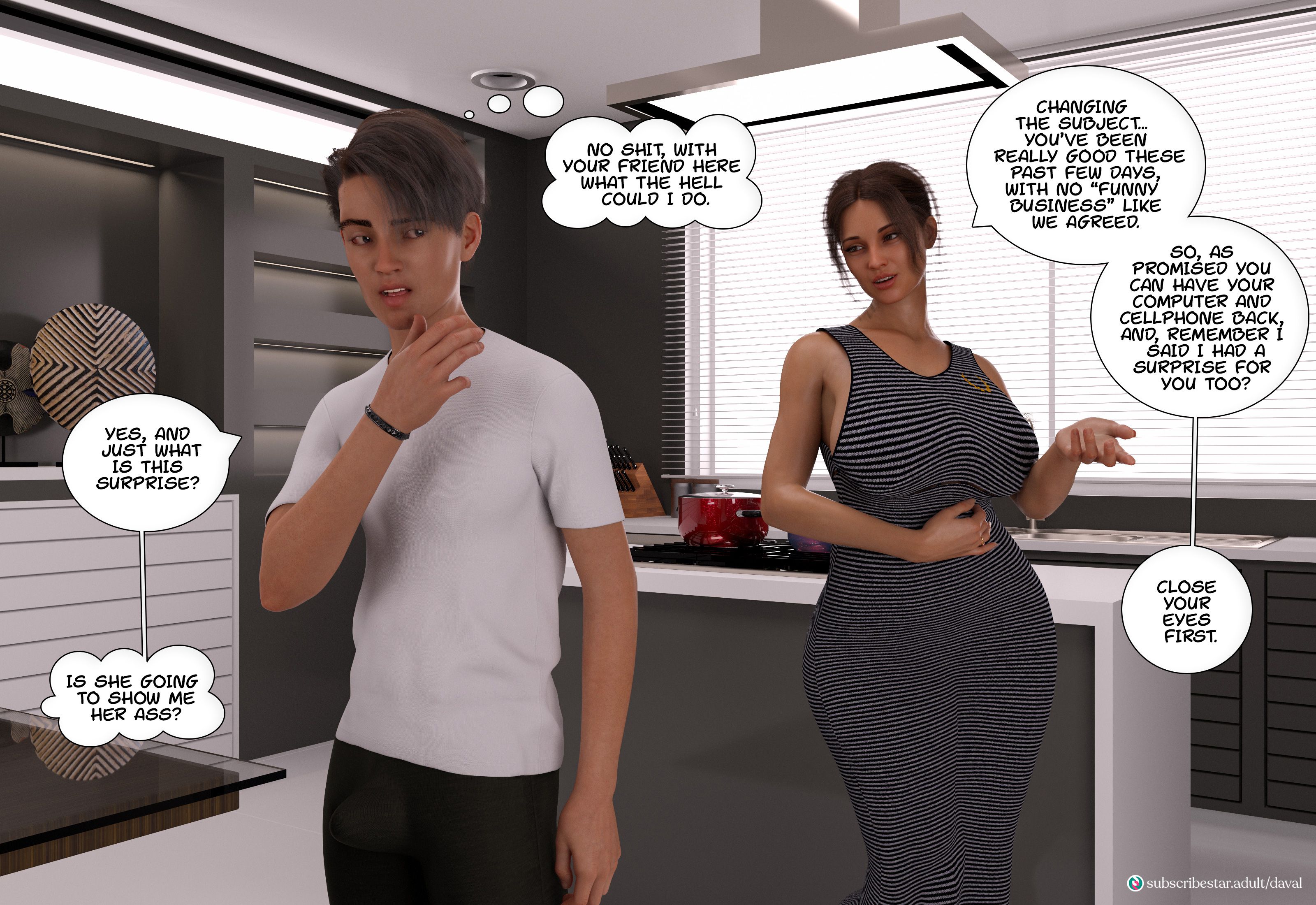 Immoral Desires [Daval3D] - Chapter 3 — Page 38