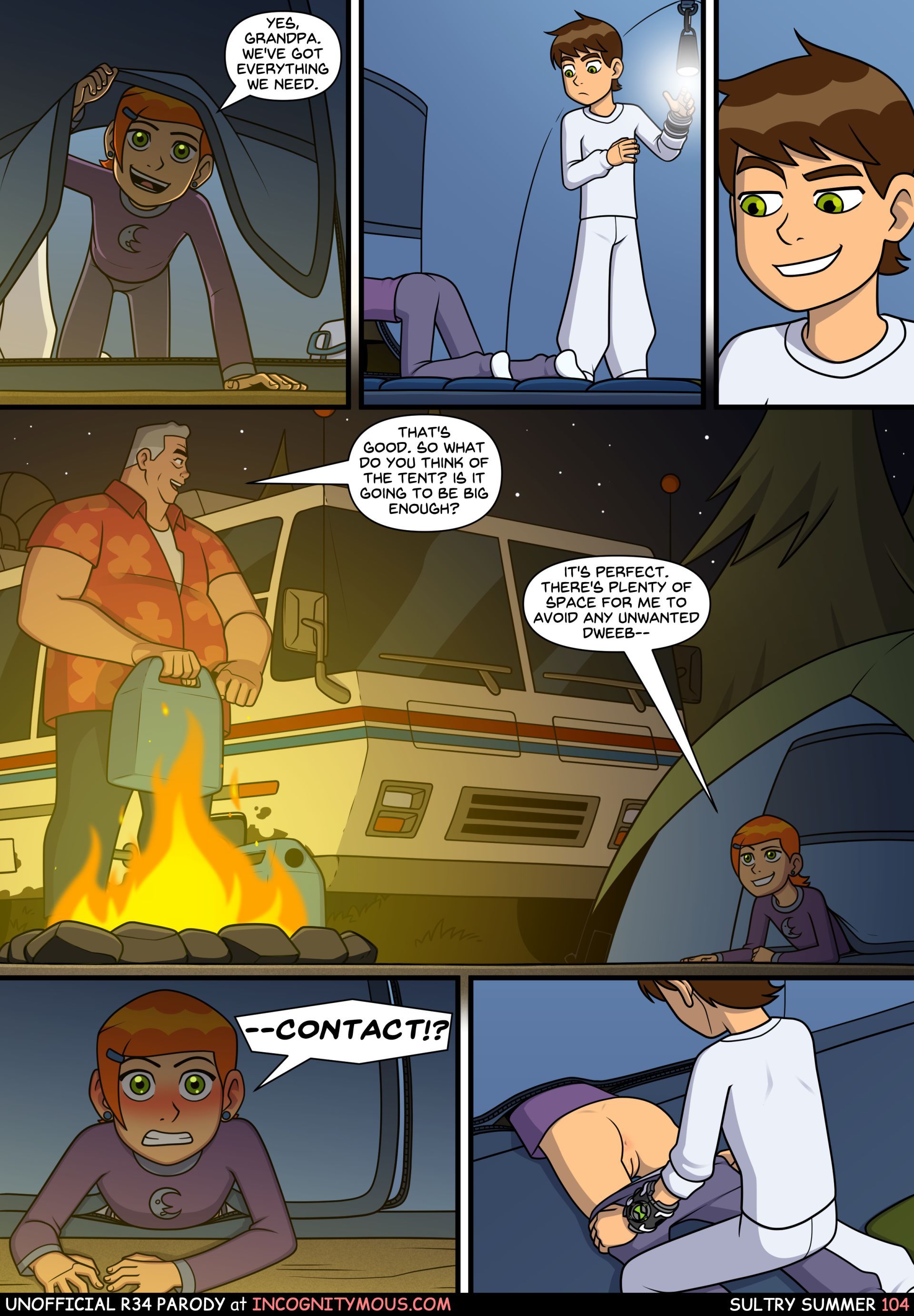 Sultry Summer (Ben 10) [Incognitymous] - Chapter 1 — Page 105
