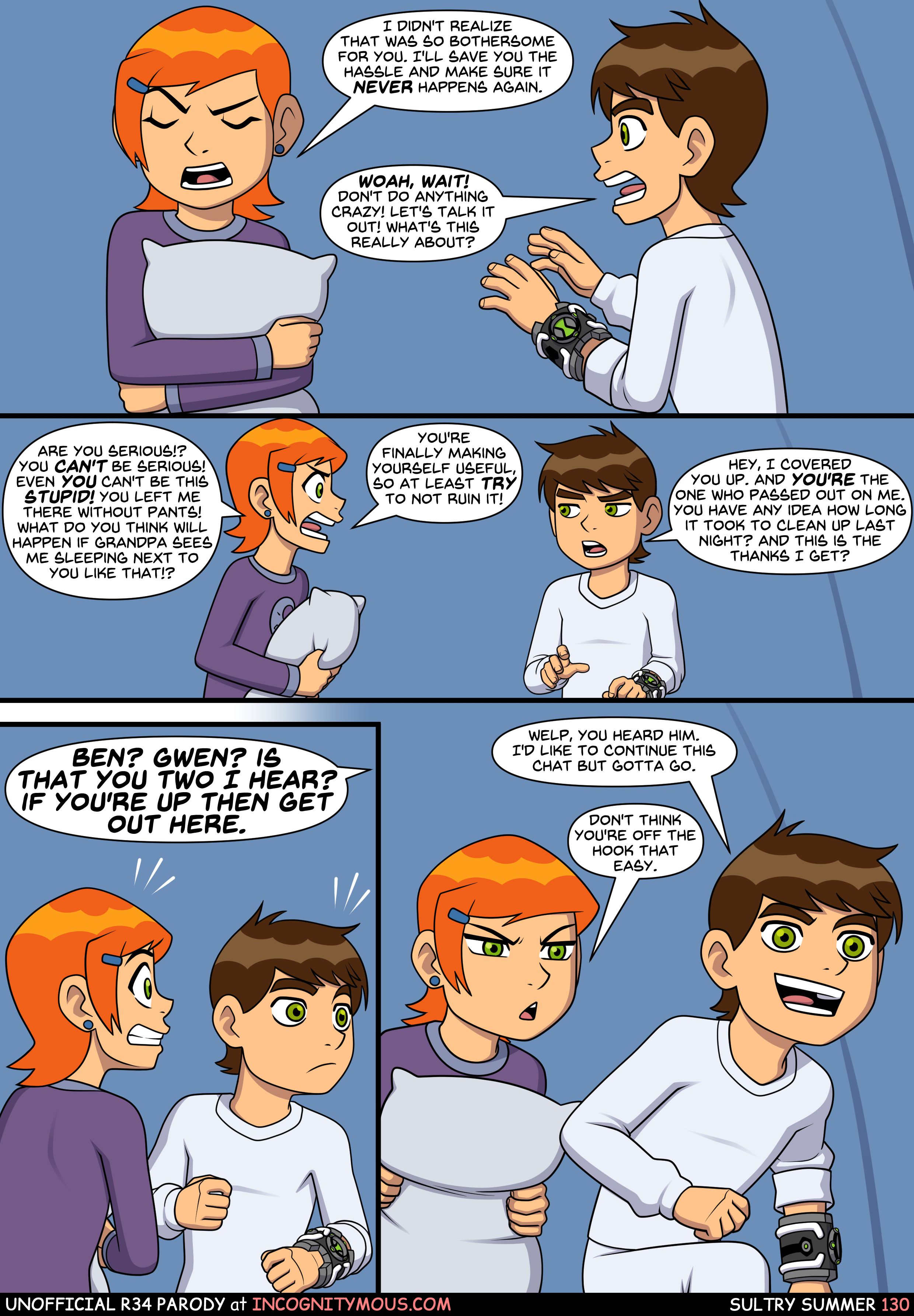Sultry Summer (Ben 10) [Incognitymous] - Chapter 1 — Page 131