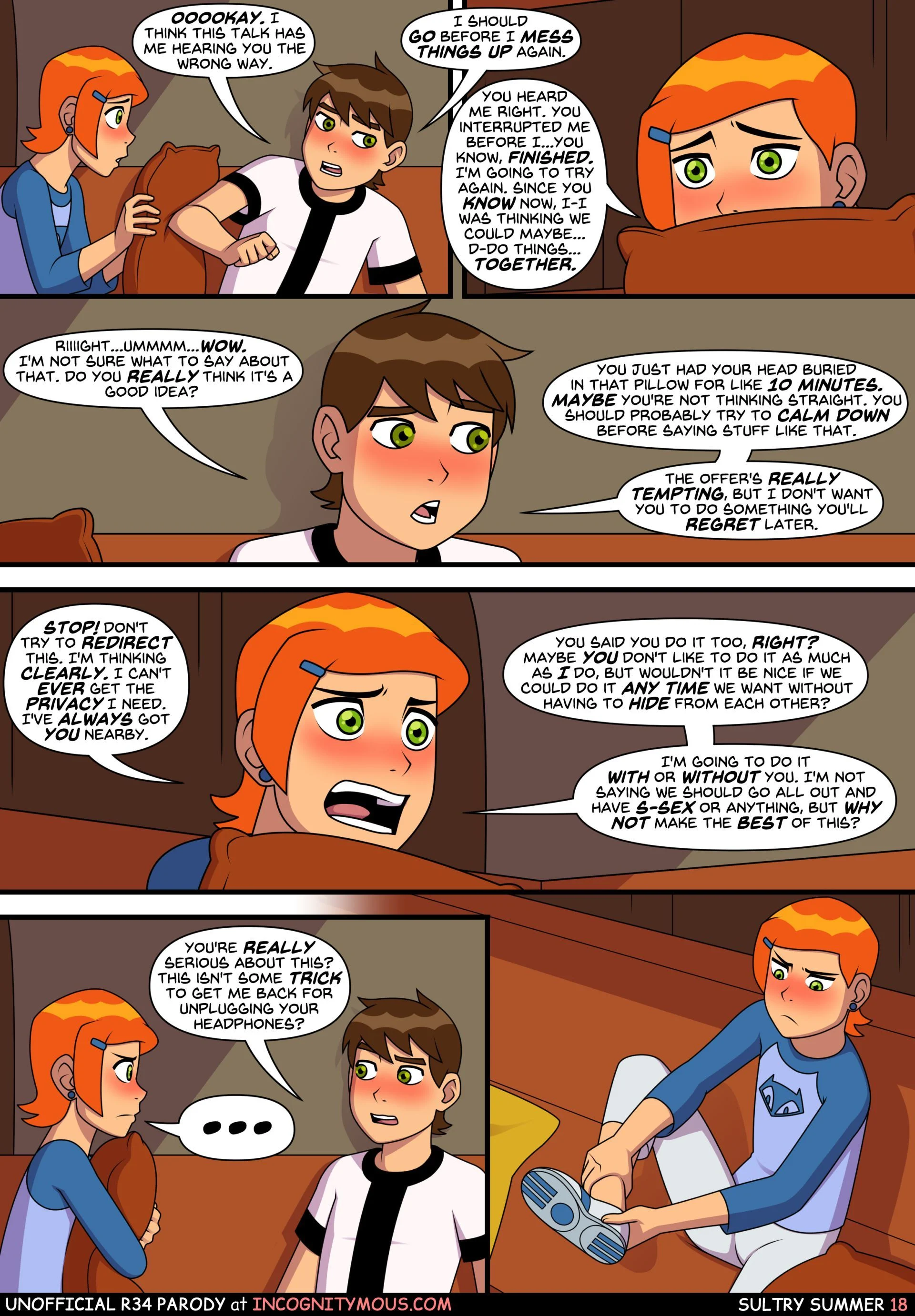 Sultry Summer (Ben 10) [Incognitymous] - Chapter 1 — Page 19
