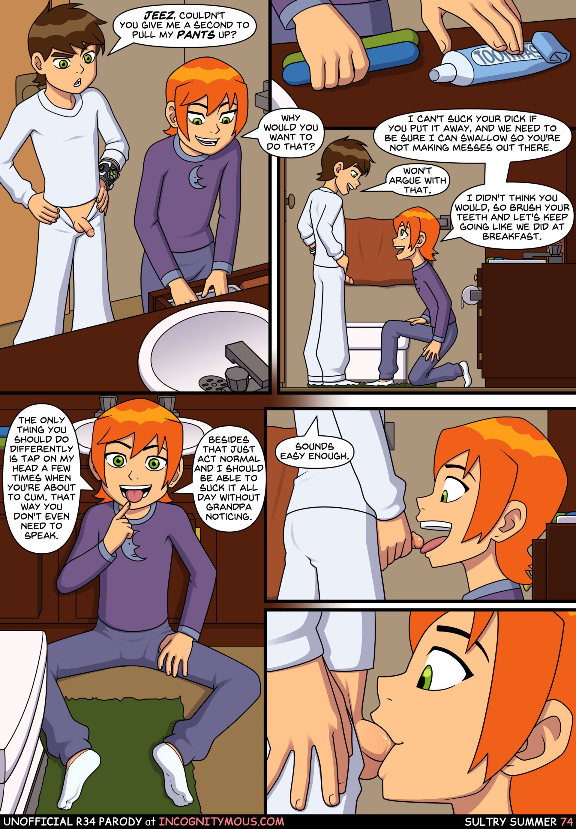 Sultry Summer (Ben 10) [Incognitymous] - Chapter 1 — Page 75