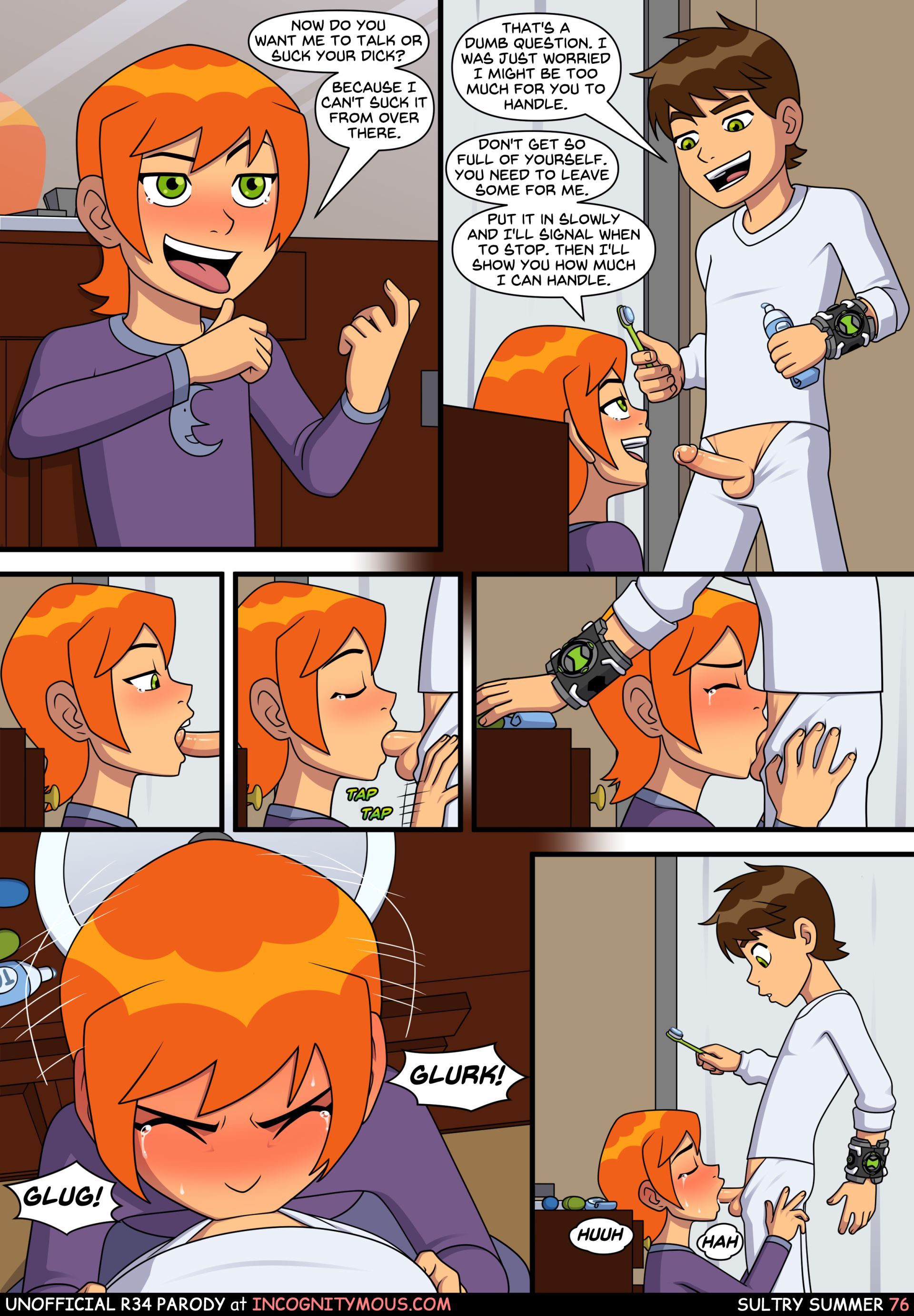 Sultry Summer (Ben 10) [Incognitymous] - Chapter 1 — Page 77