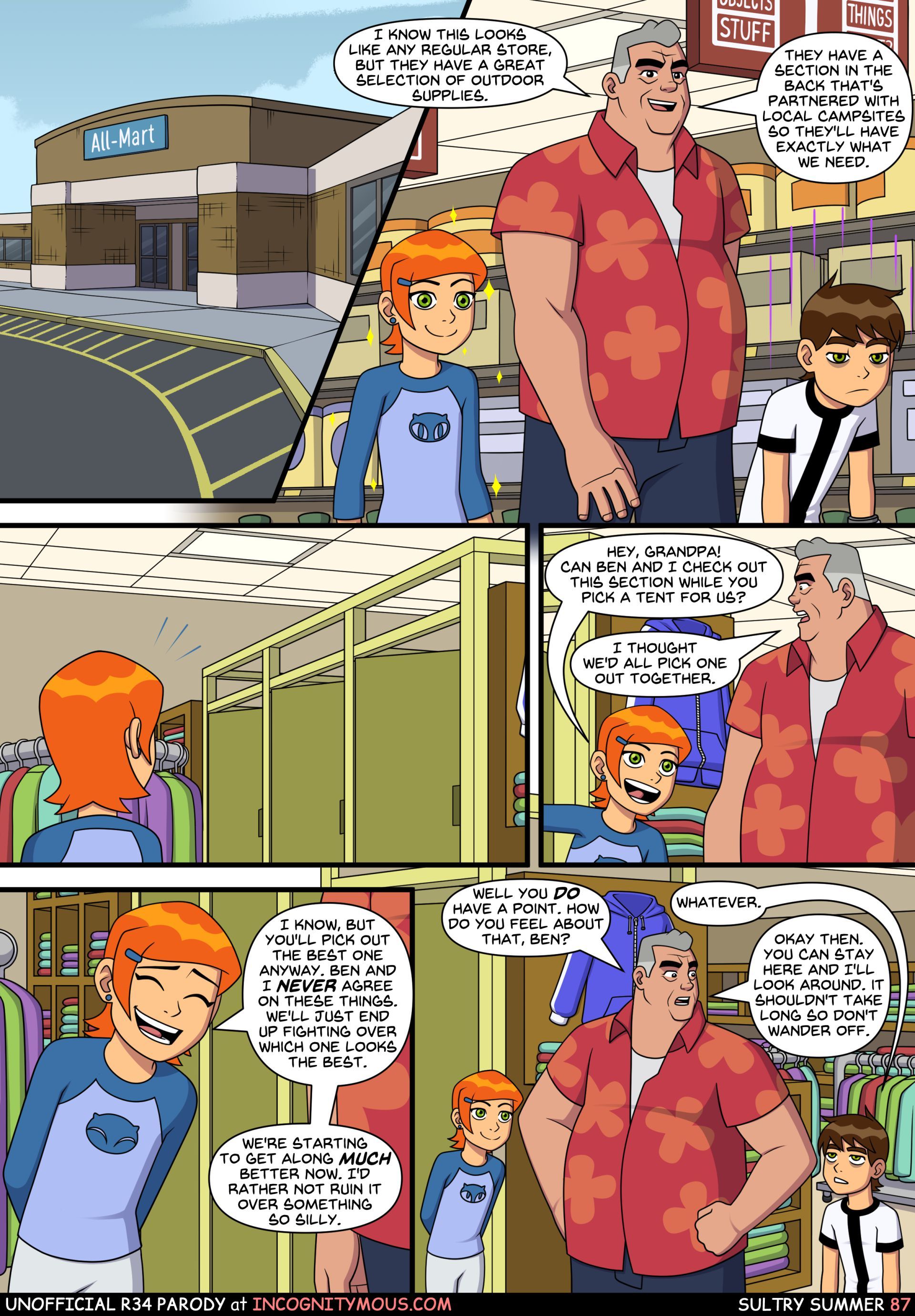 Sultry Summer (Ben 10) [Incognitymous] - Chapter 1 — Page 88