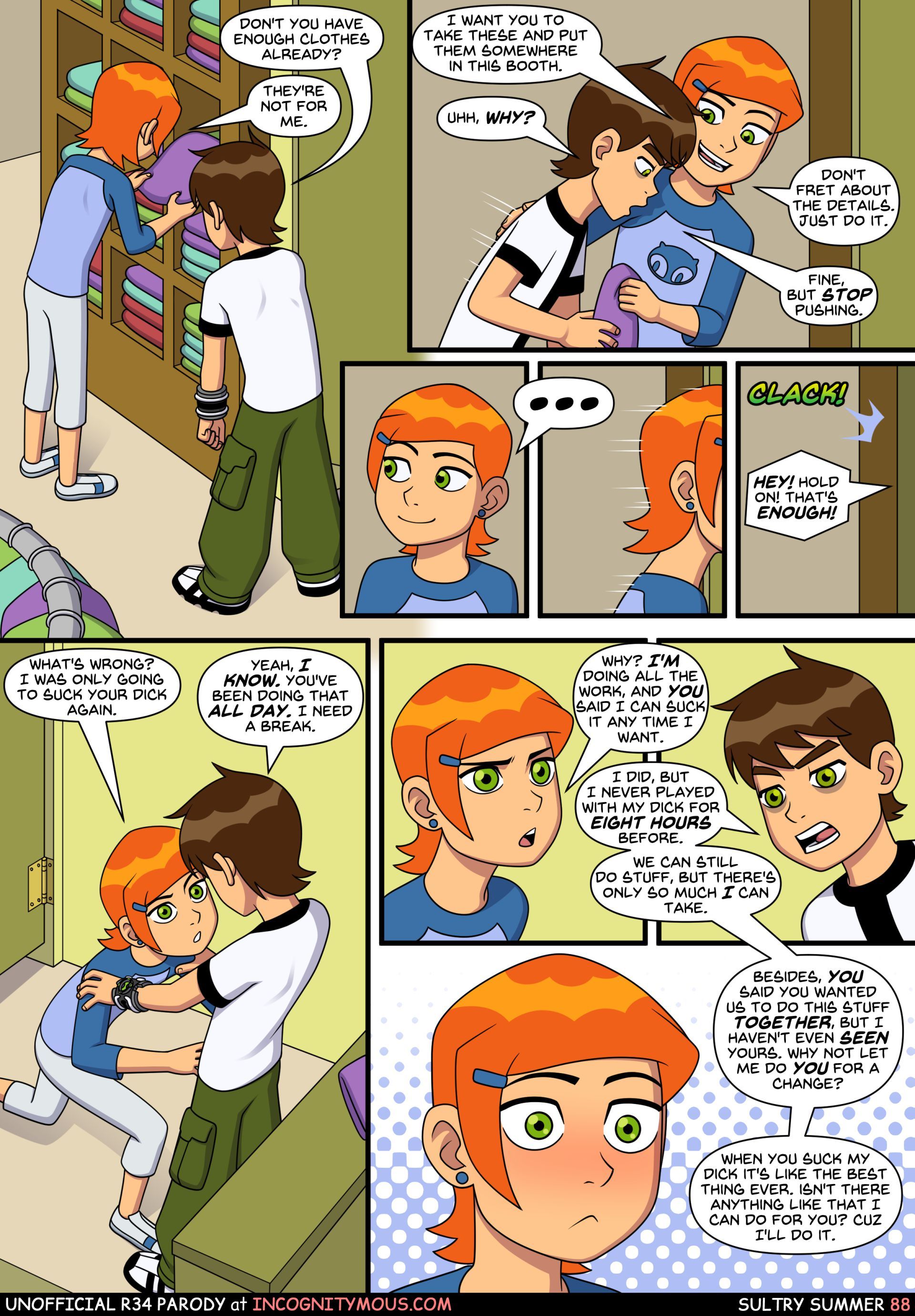 Sultry Summer (Ben 10) [Incognitymous] - Chapter 1 — Page 89