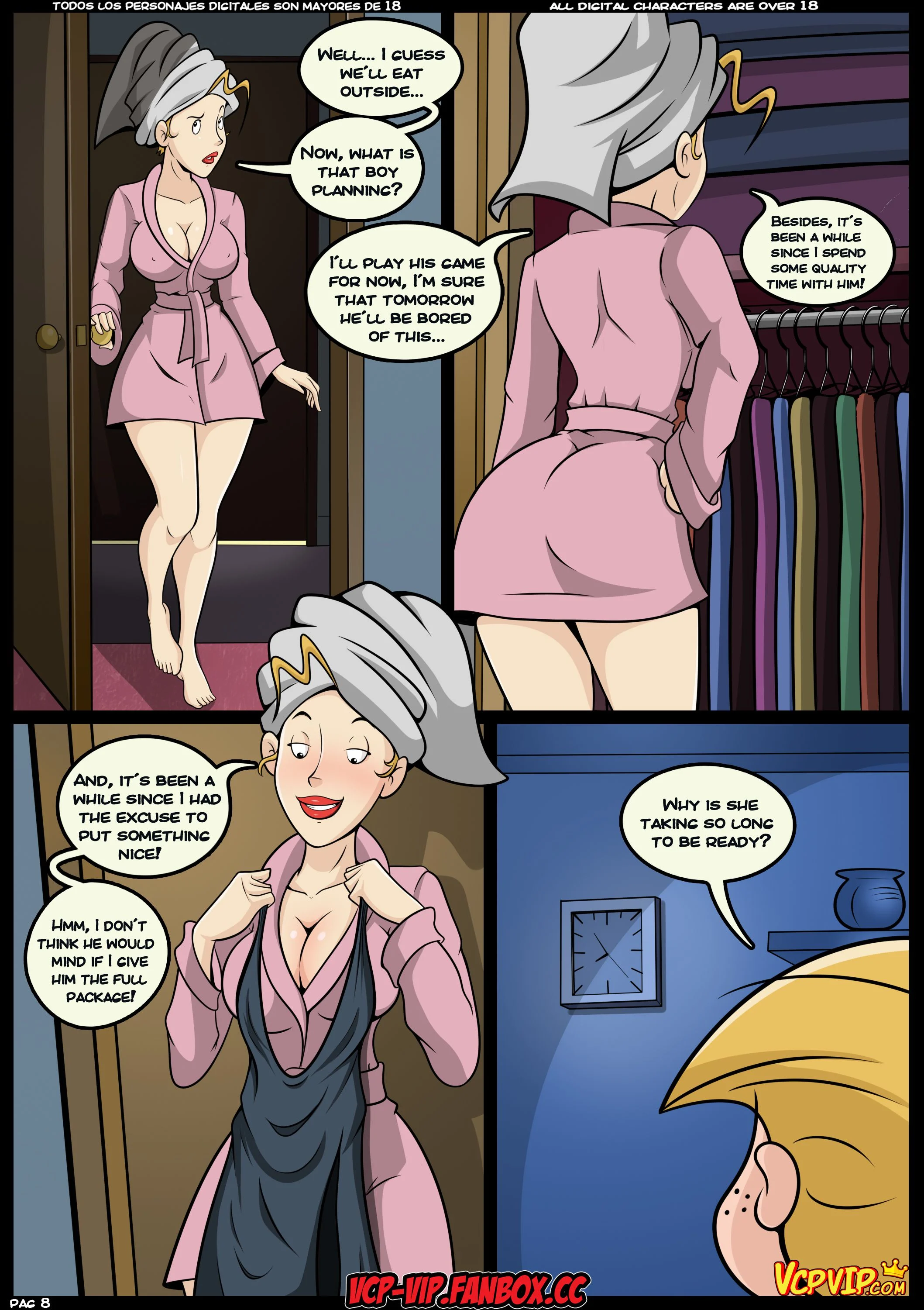 MILF Catcher's (Various) [Croc] - Chapter 4 — Page 9