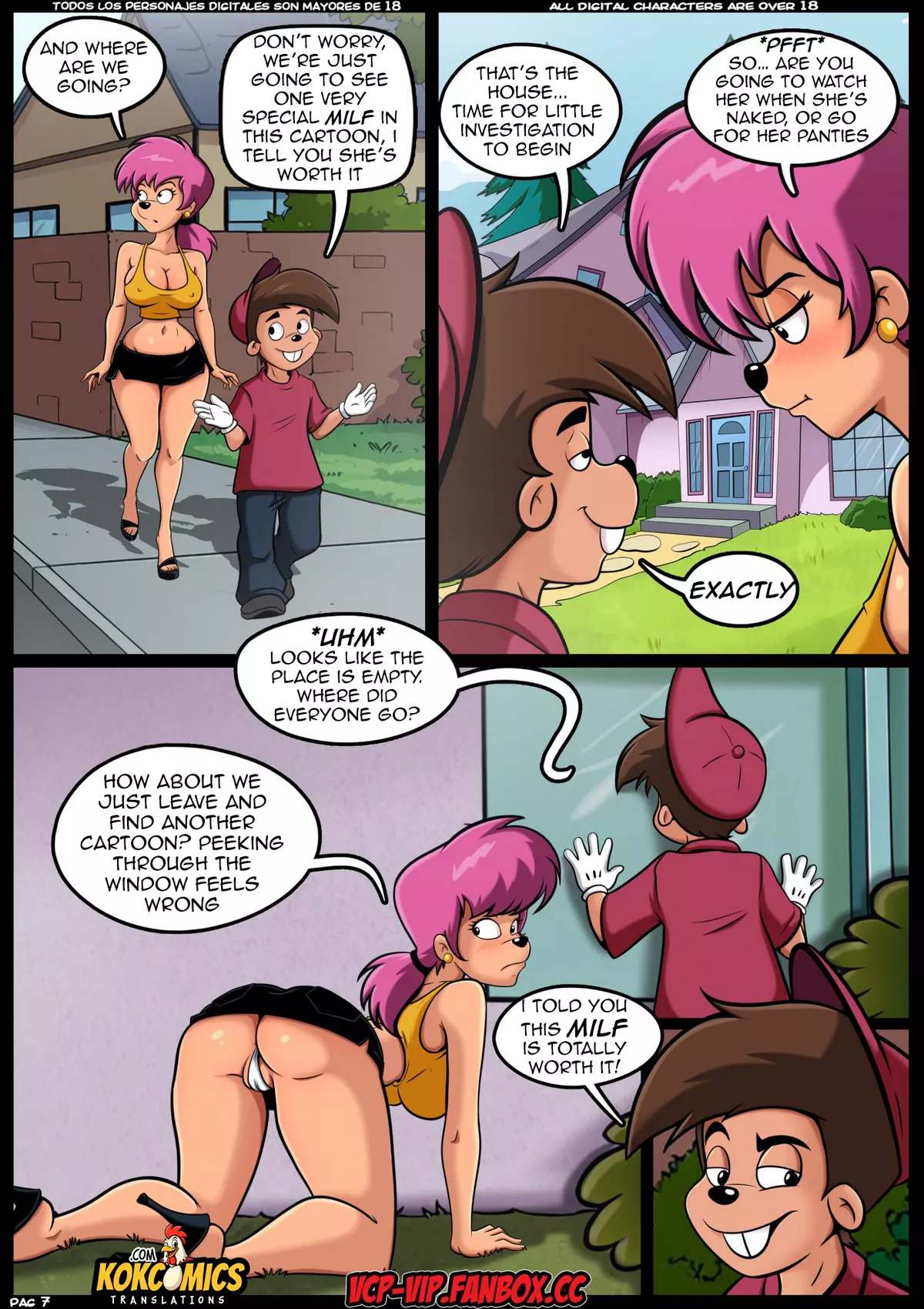 MILF Catcher's (Various) [Croc] - Chapter 6 — Page 8