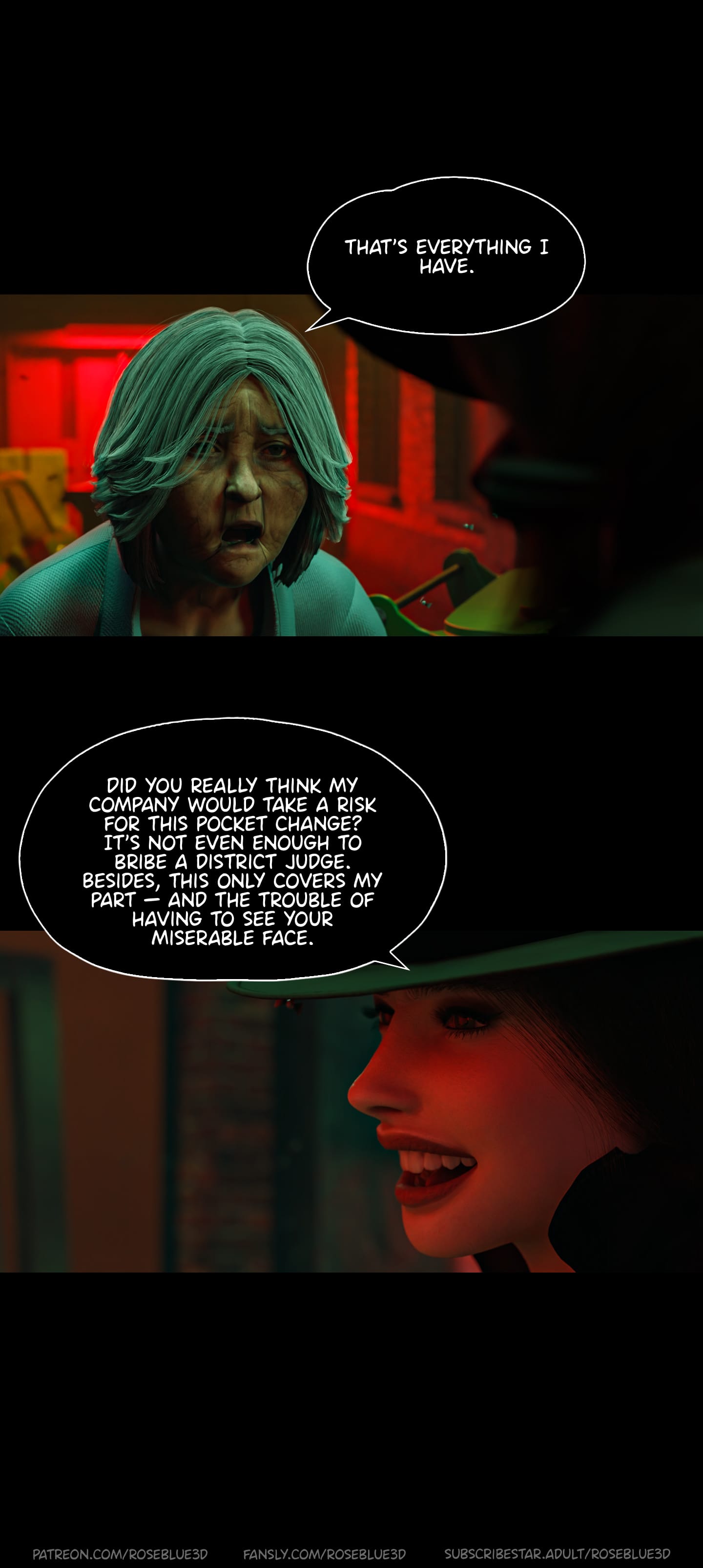 Dismissed [Rose Blue 3D] - Chapter 5 — Page 9