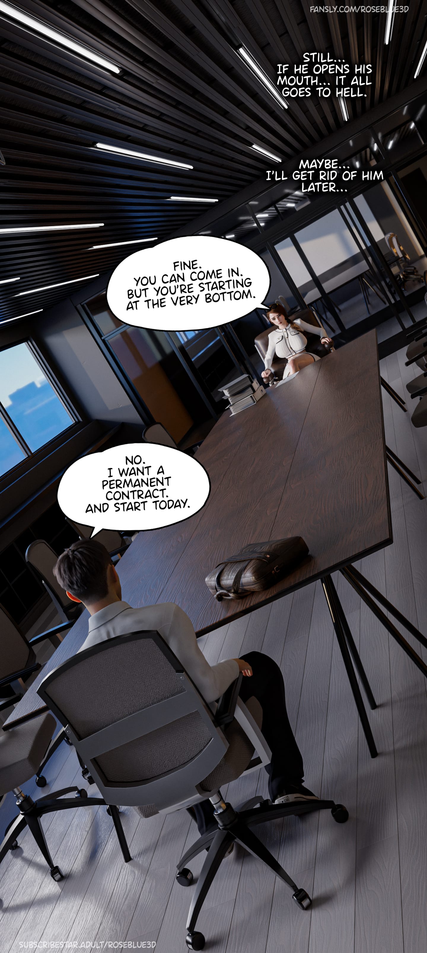 Dismissed [Rose Blue 3D] - Chapter 2 — Page 16