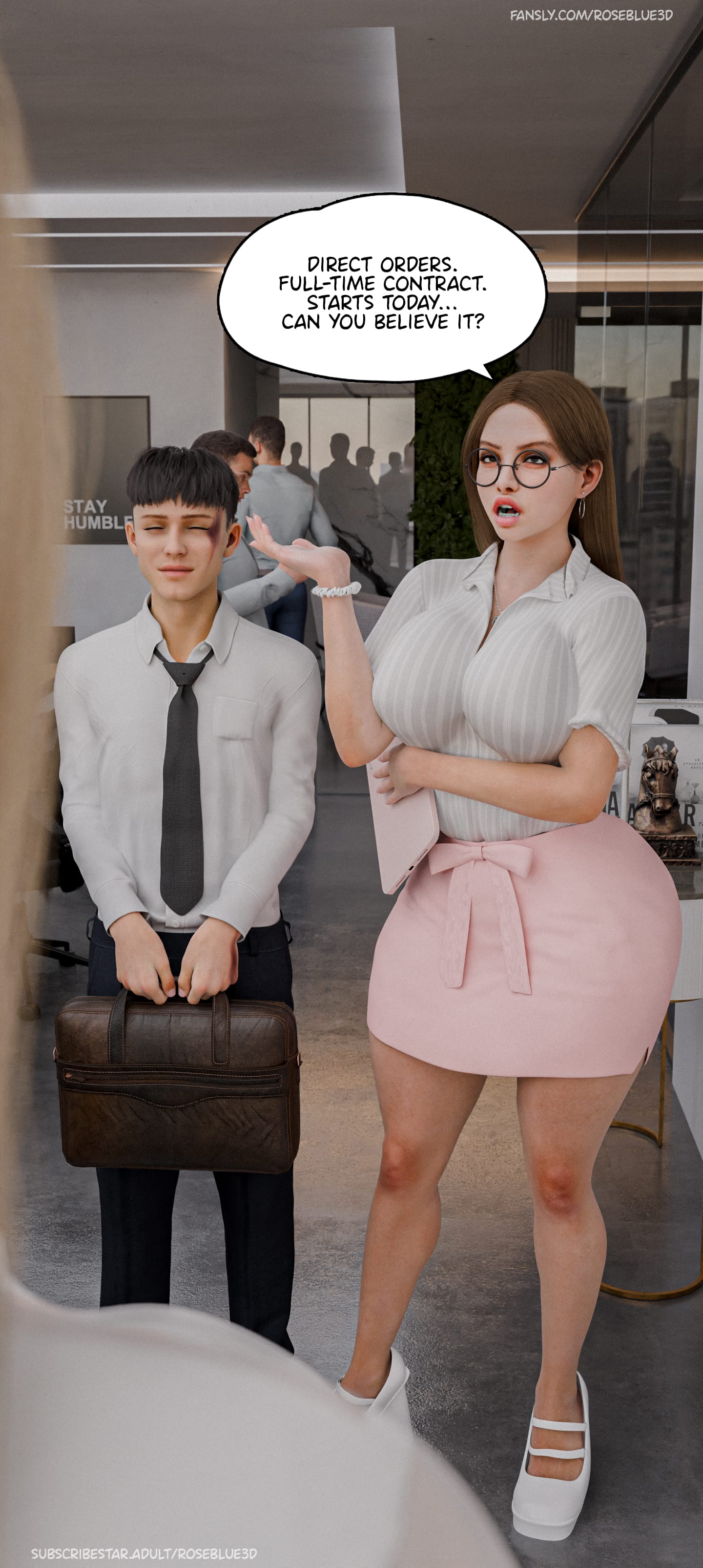 Dismissed [Rose Blue 3D] - Chapter 2 — Page 39