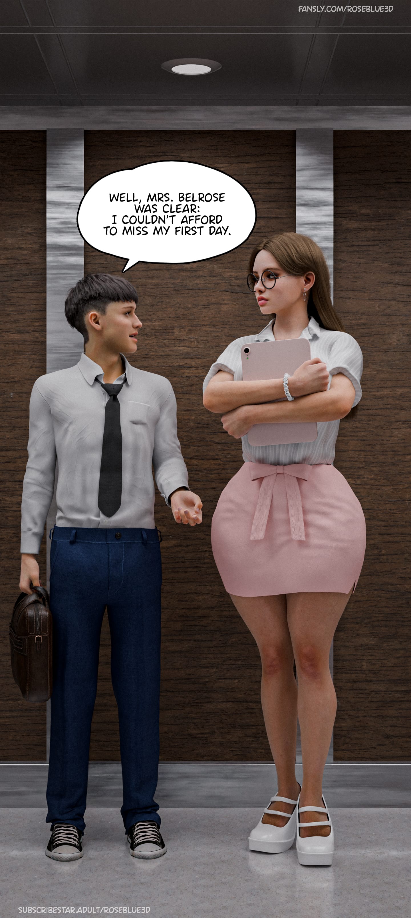Dismissed [Rose Blue 3D] - Chapter 2 — Page 8