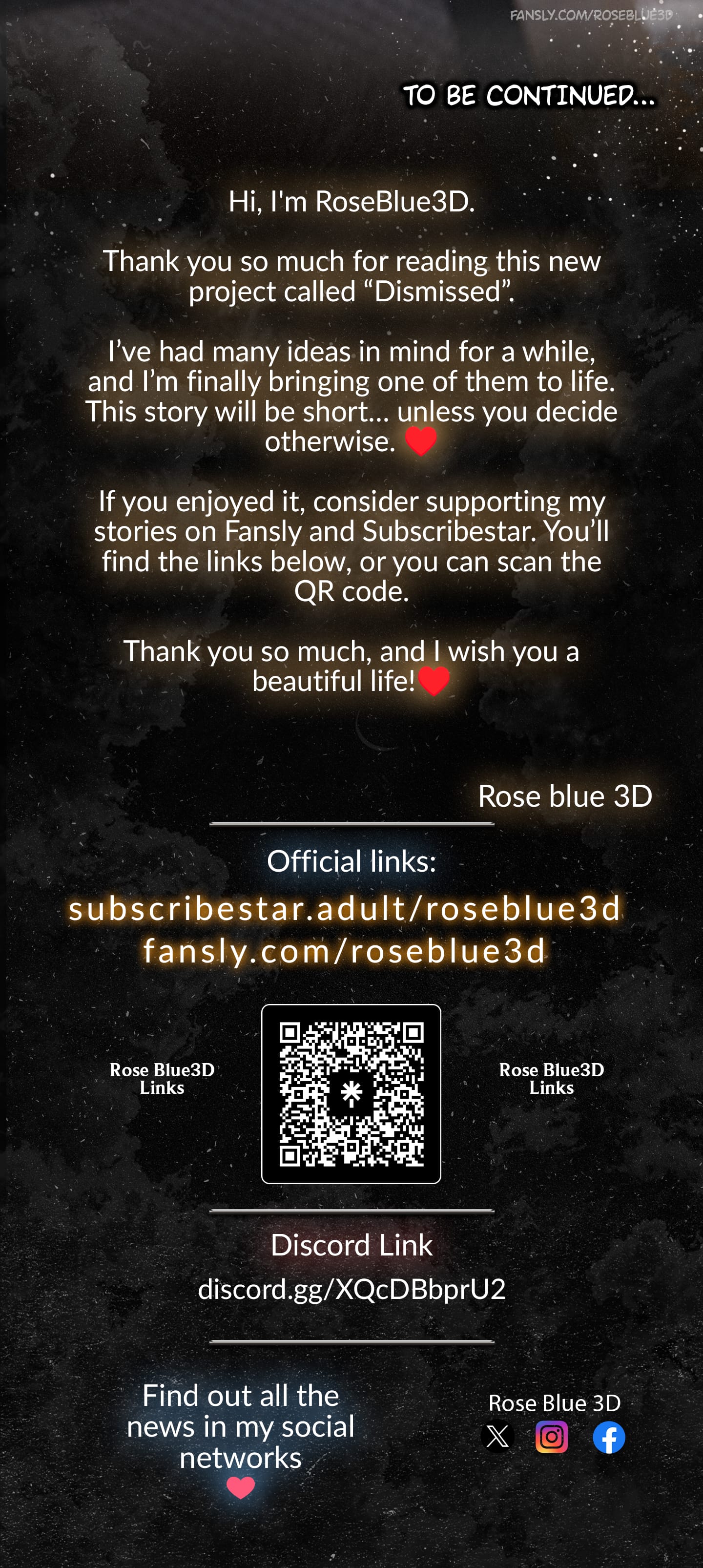 Dismissed [Rose Blue 3D] - Chapter 1 — Page 110