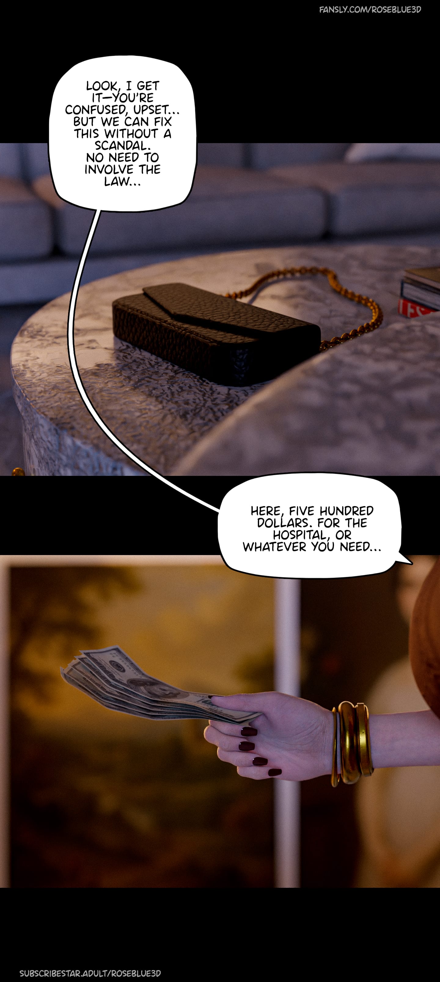 Dismissed [Rose Blue 3D] - Chapter 1 — Page 46