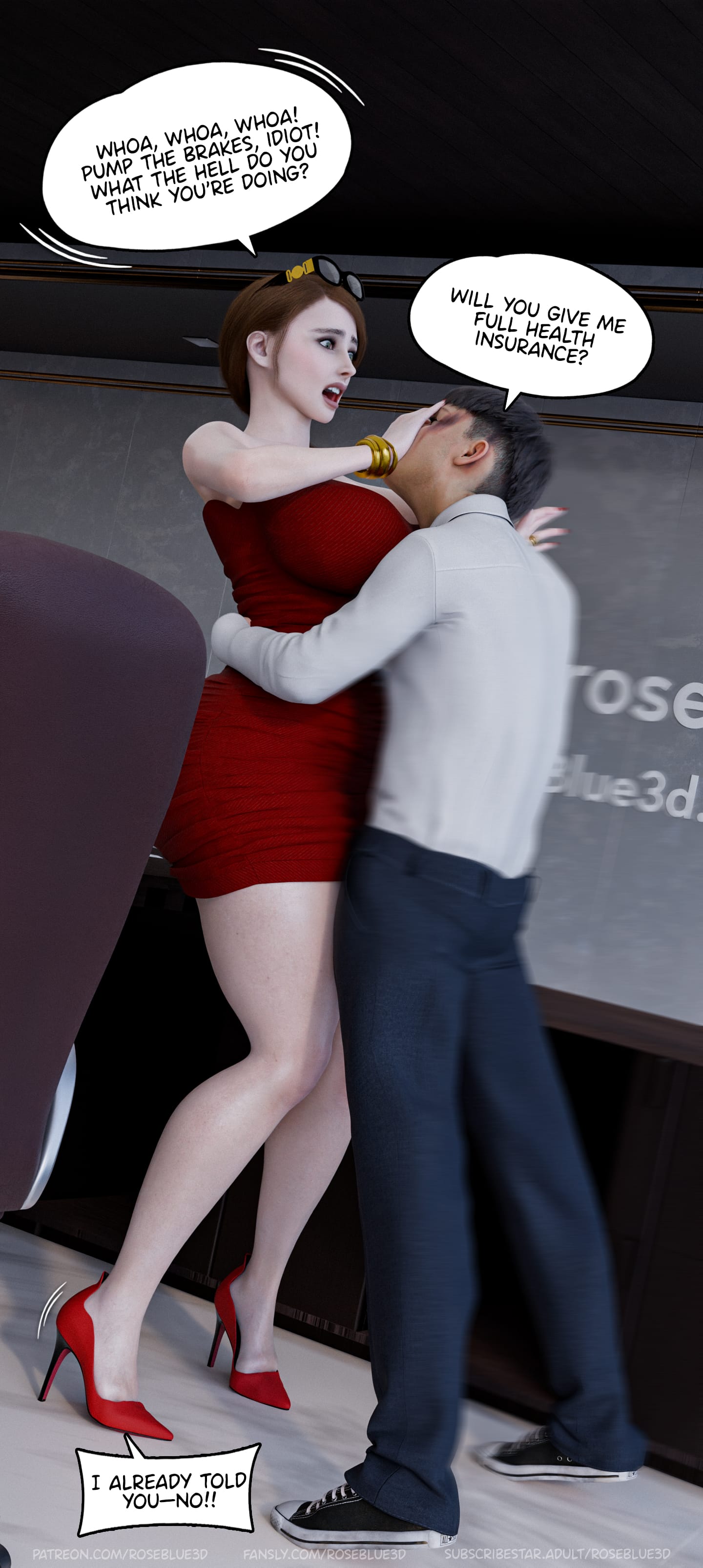 Dismissed [Rose Blue 3D] - Chapter 3 — Page 11
