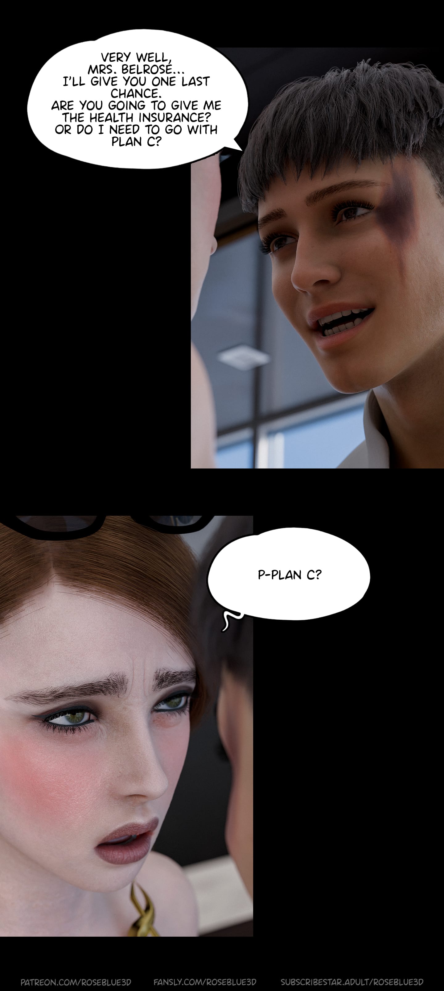 Dismissed [Rose Blue 3D] - Chapter 3 — Page 55