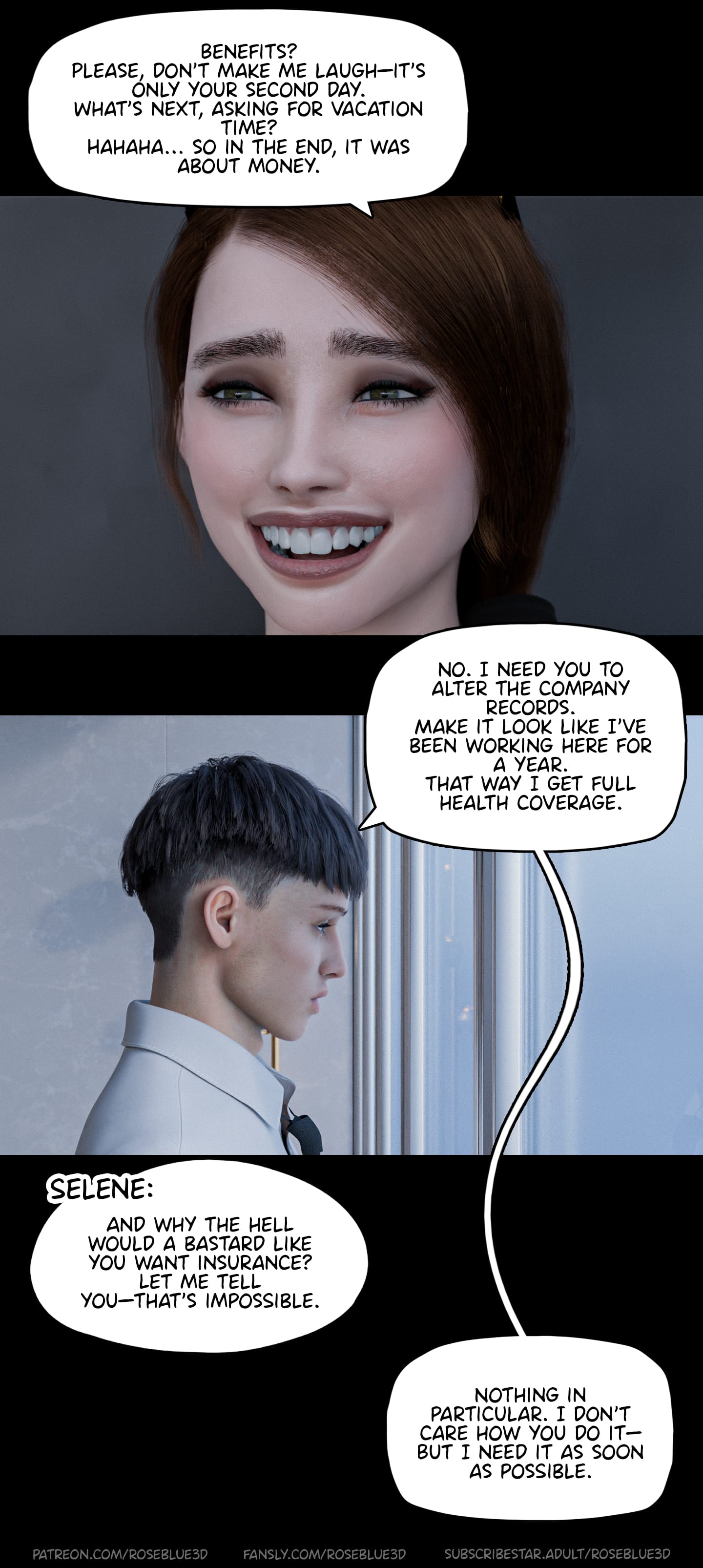 Dismissed [Rose Blue 3D] - Chapter 3 — Page 6