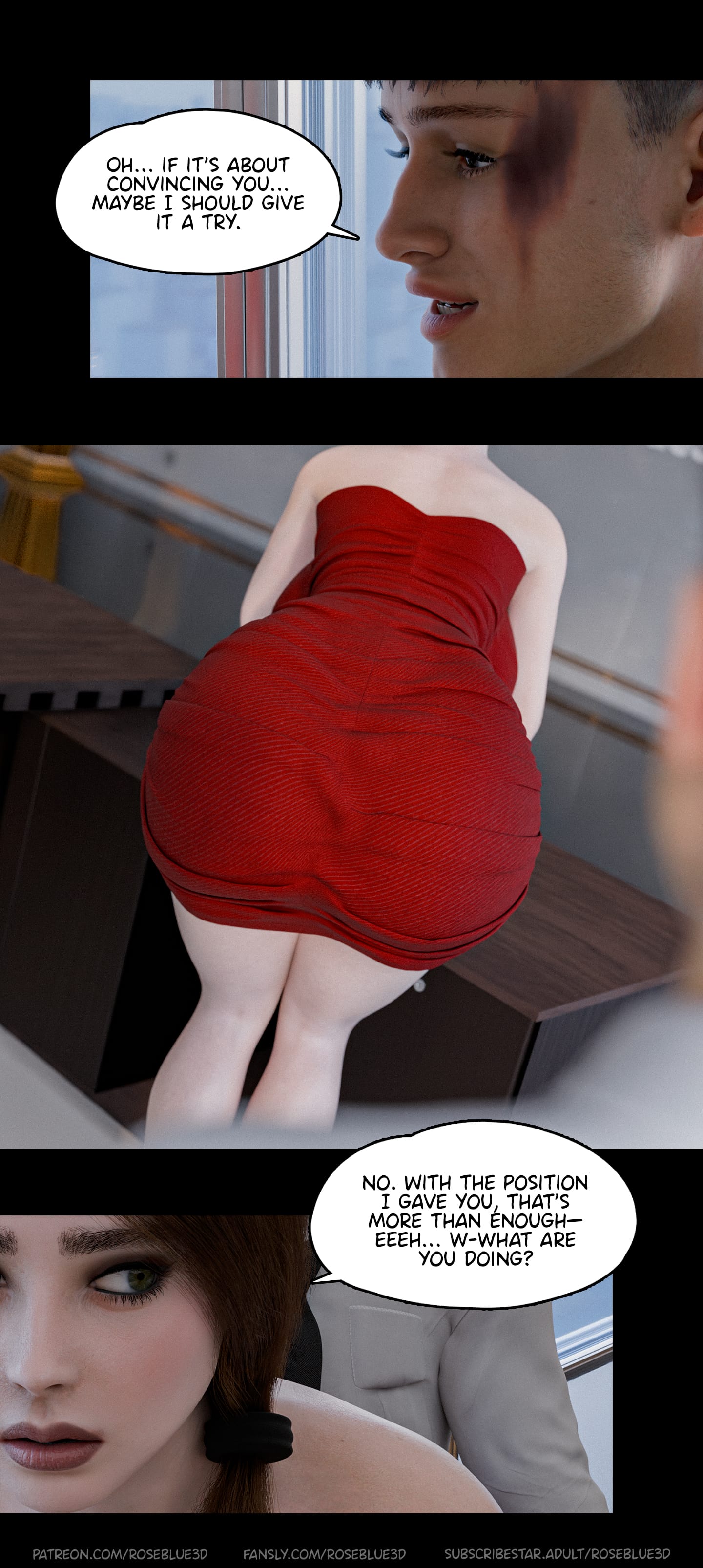 Dismissed [Rose Blue 3D] - Chapter 3 — Page 9