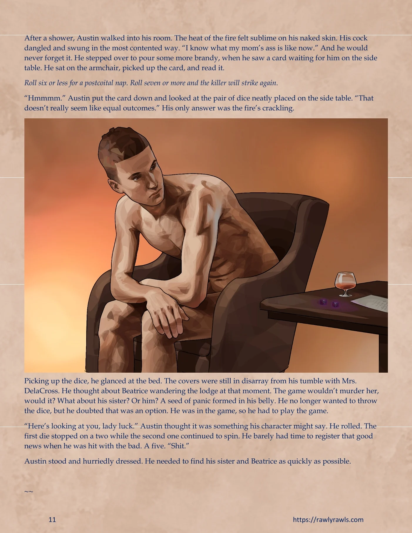 Murder At Palmer Lodge [Laimov , RawlyRawls] - Chapter 11 — Page 11