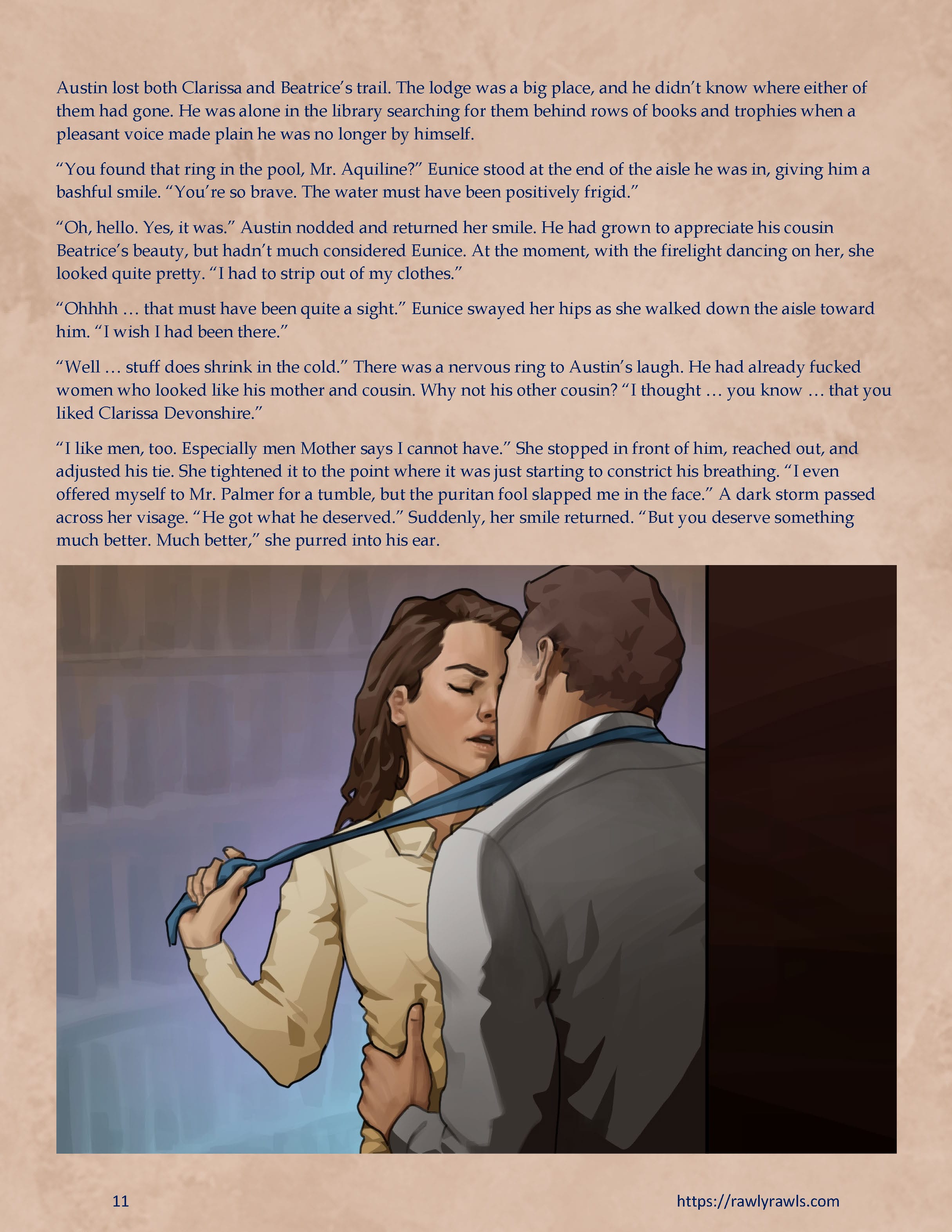 Murder At Palmer Lodge [Laimov , RawlyRawls] - Chapter 14 — Page 11